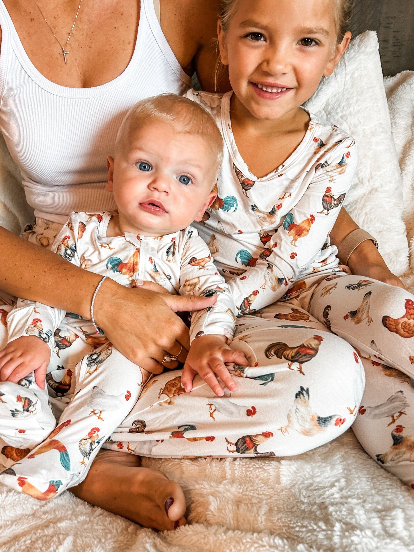 Chicken Baby Bamboo Pajama - American Farm Company