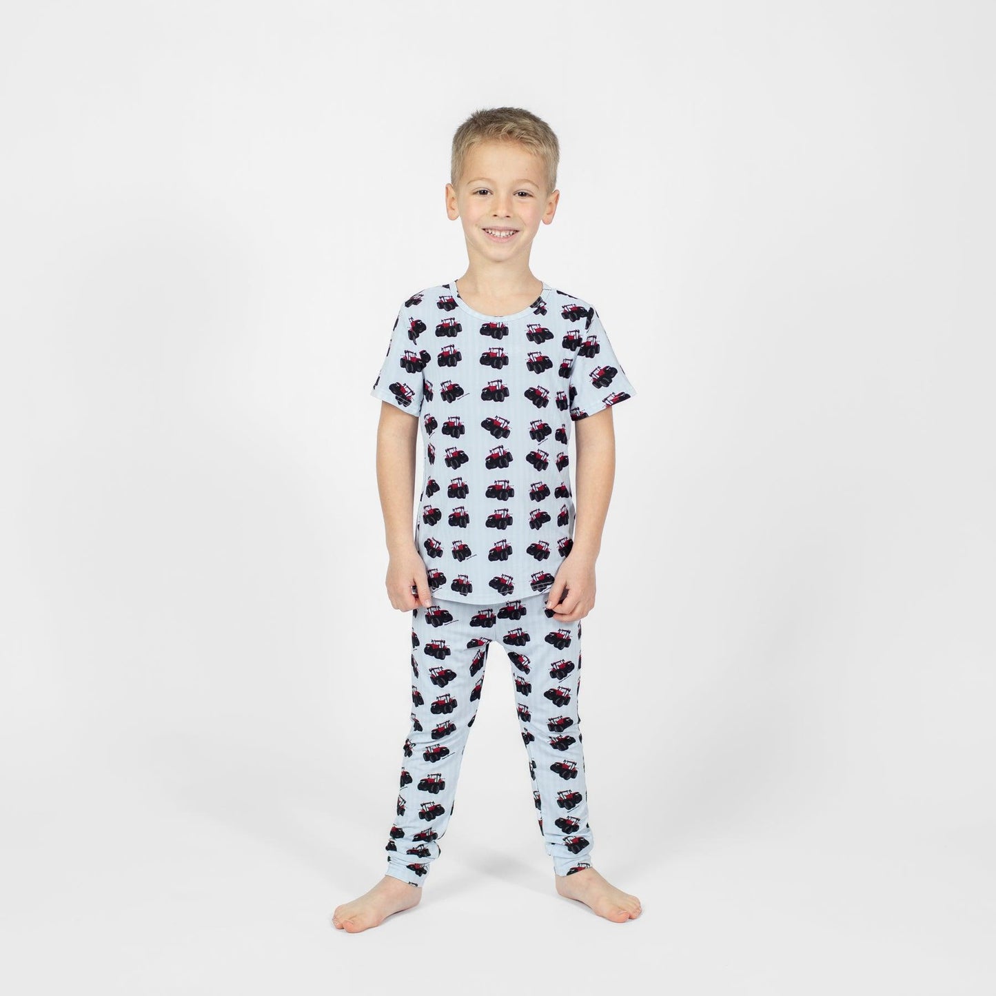 Big Red Tractor Toddler/Youth Bamboo Pajama Set - American Farm Company