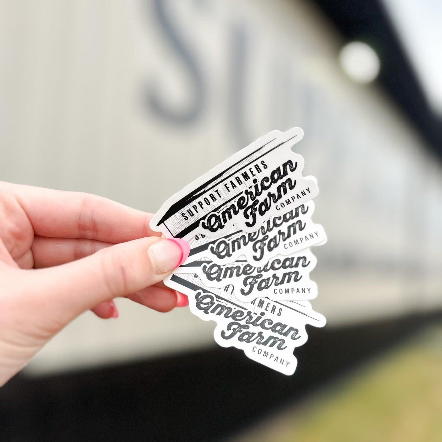 Support Farmers Warehouse Sticker - American Farm Company