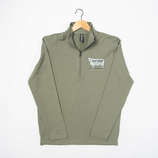 Eat Beef Performance 1/4 Zip Pullover - American Farm Company