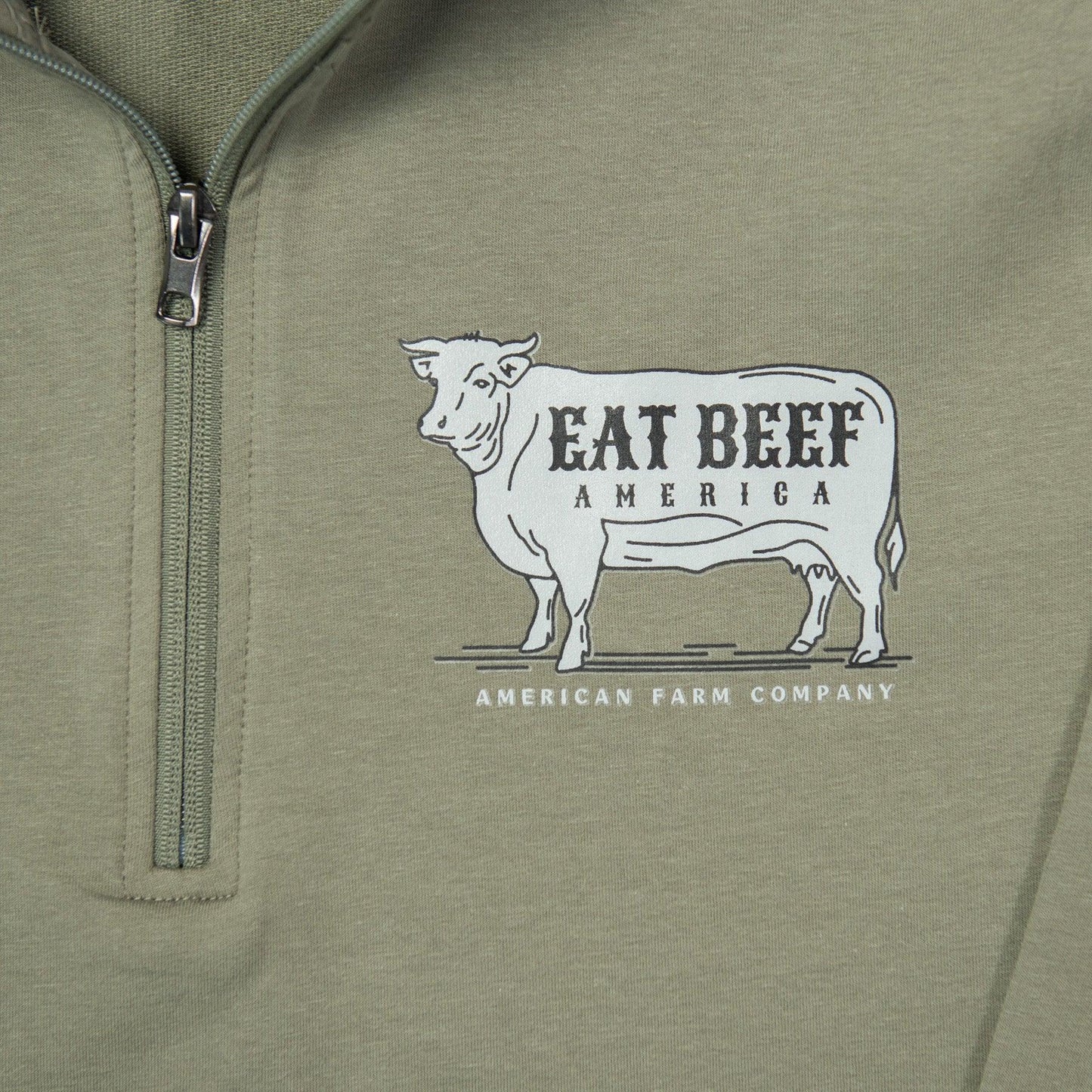 Eat Beef Performance 1/4 Zip Pullover - American Farm Company