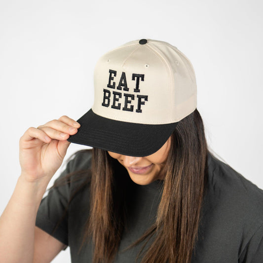 Eat Beef Embroidered Trucker Hat - American Farm Company