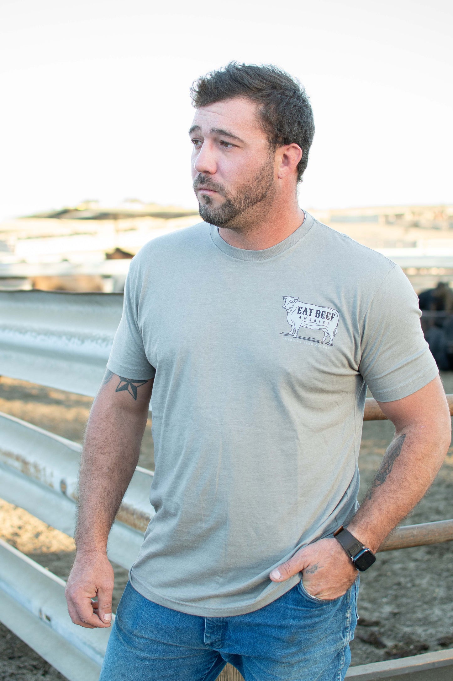 'Eat Beef America' Essentials Tee