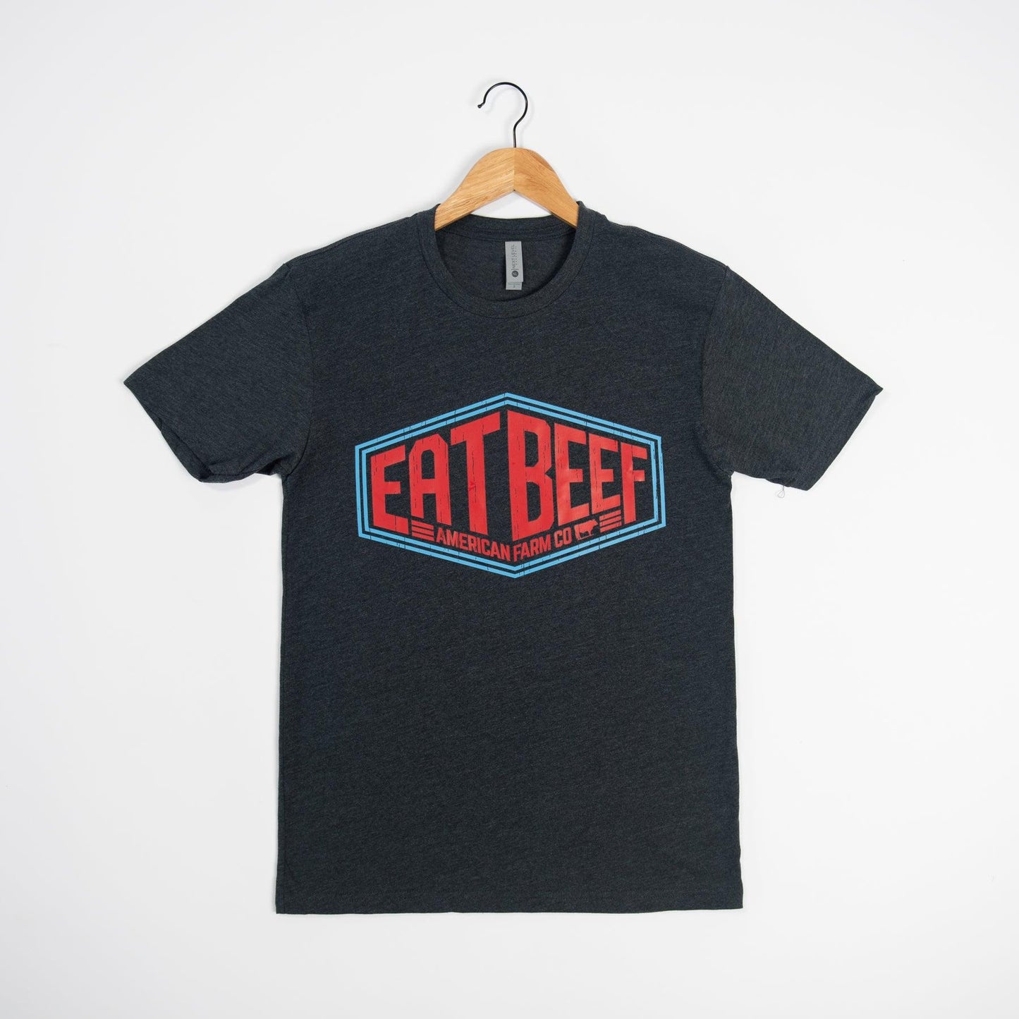 Eat Beef Charcoal Tee - American Farm Company