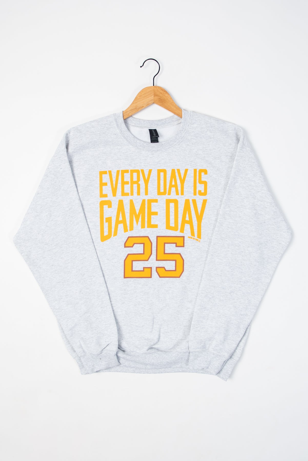 'Every Day is Game Day' Ash Crewneck