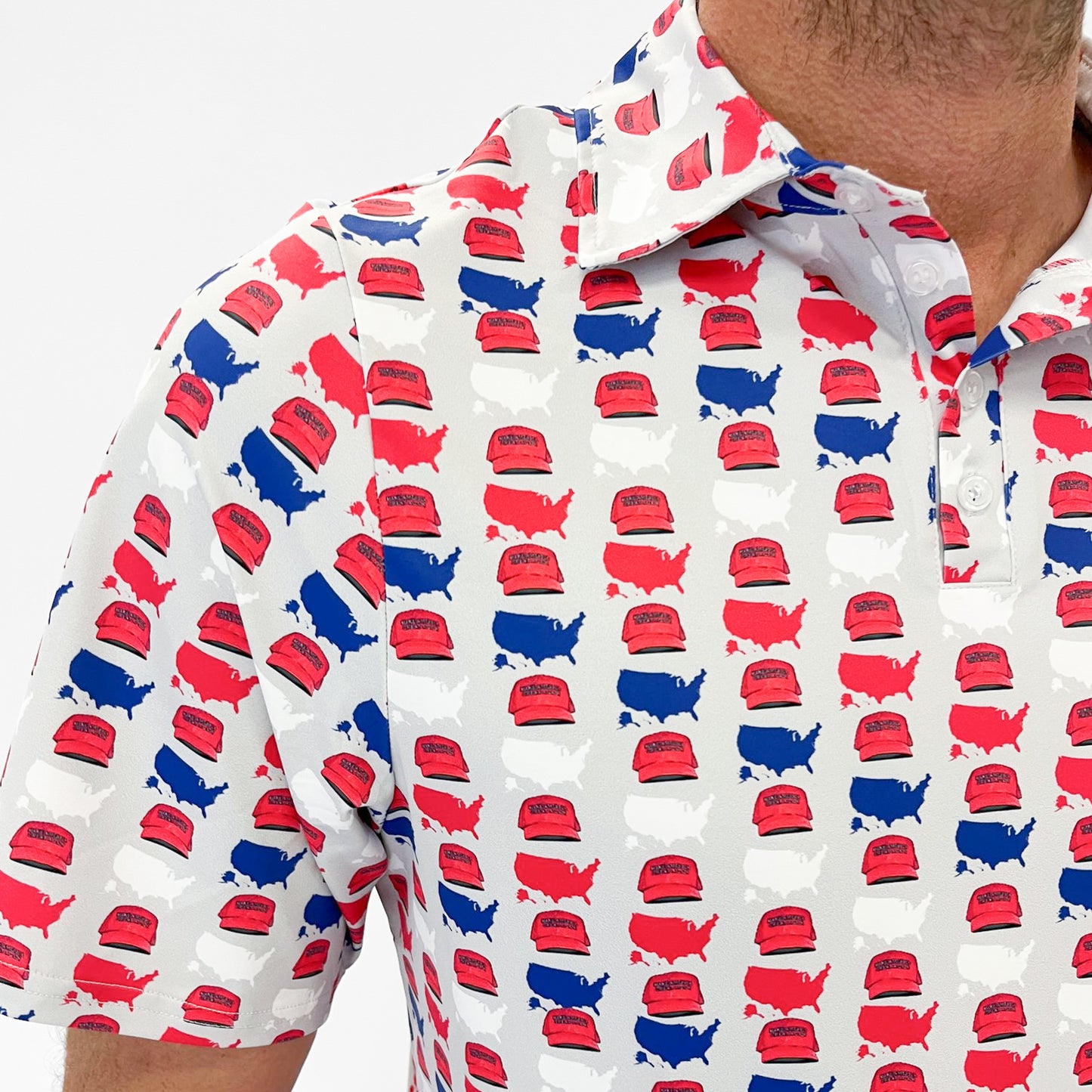 MAGA Performance Polo