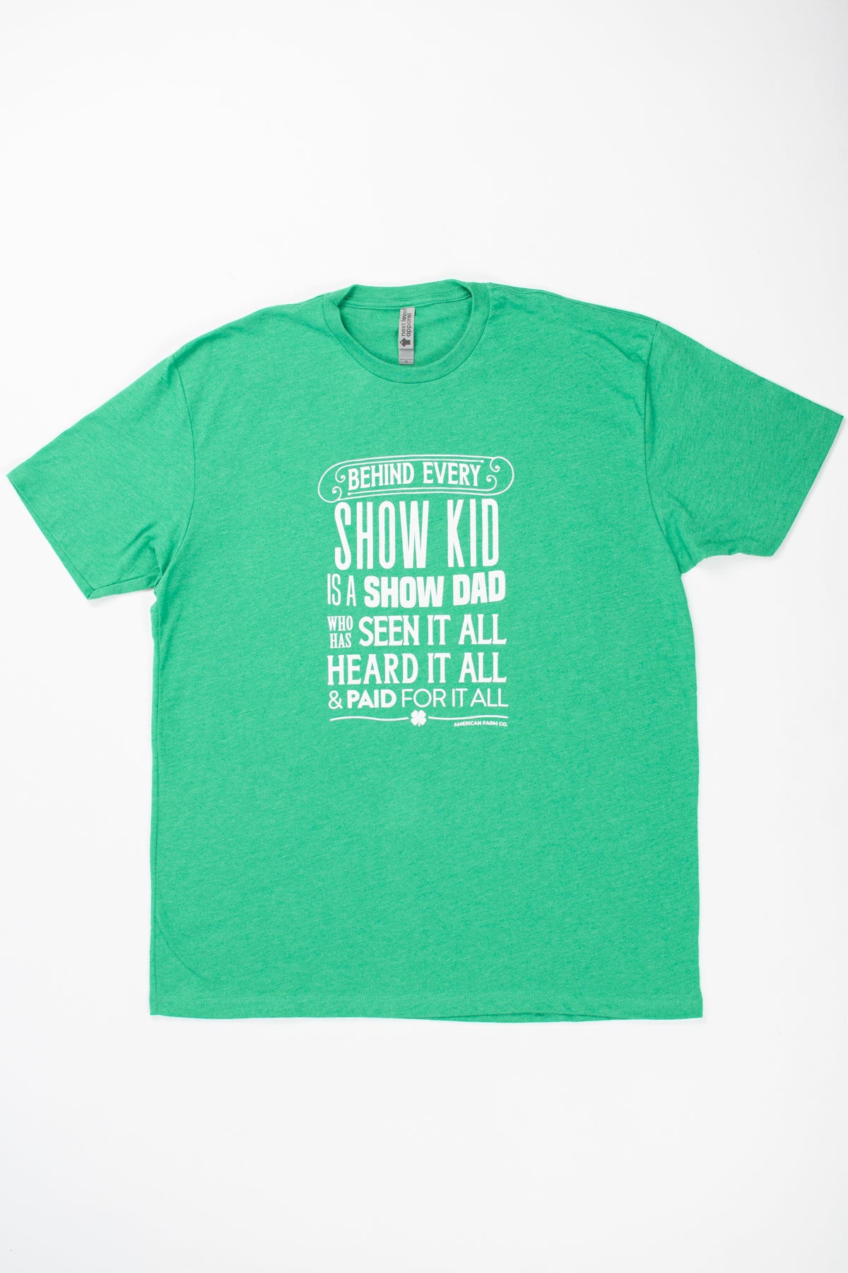 'Fair Dad' Green Essentials Tee