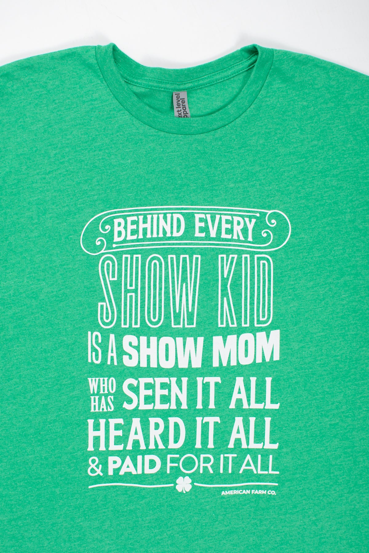 'Fair Mom' Green Essentials Tee