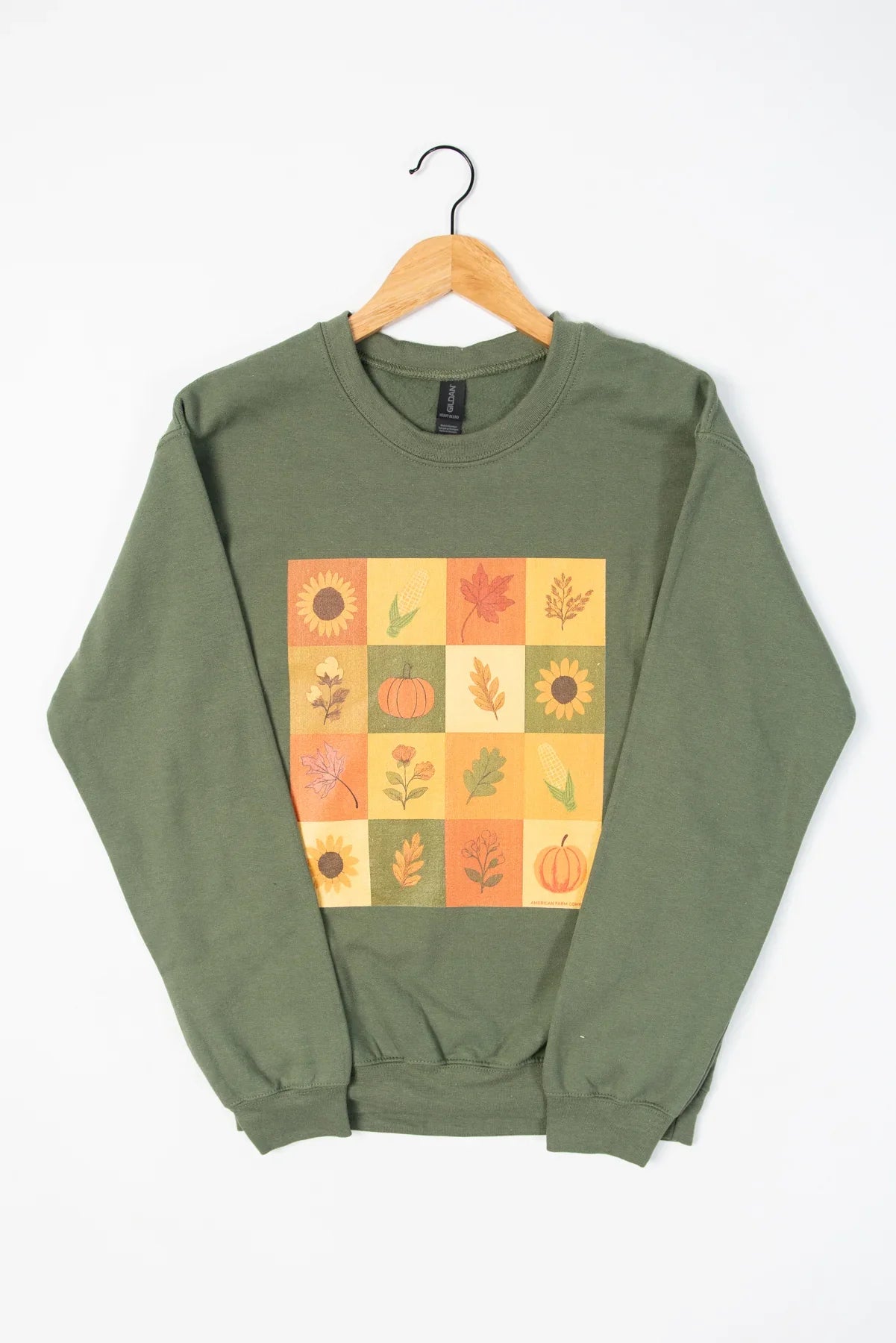 Fall Checkers Crewneck