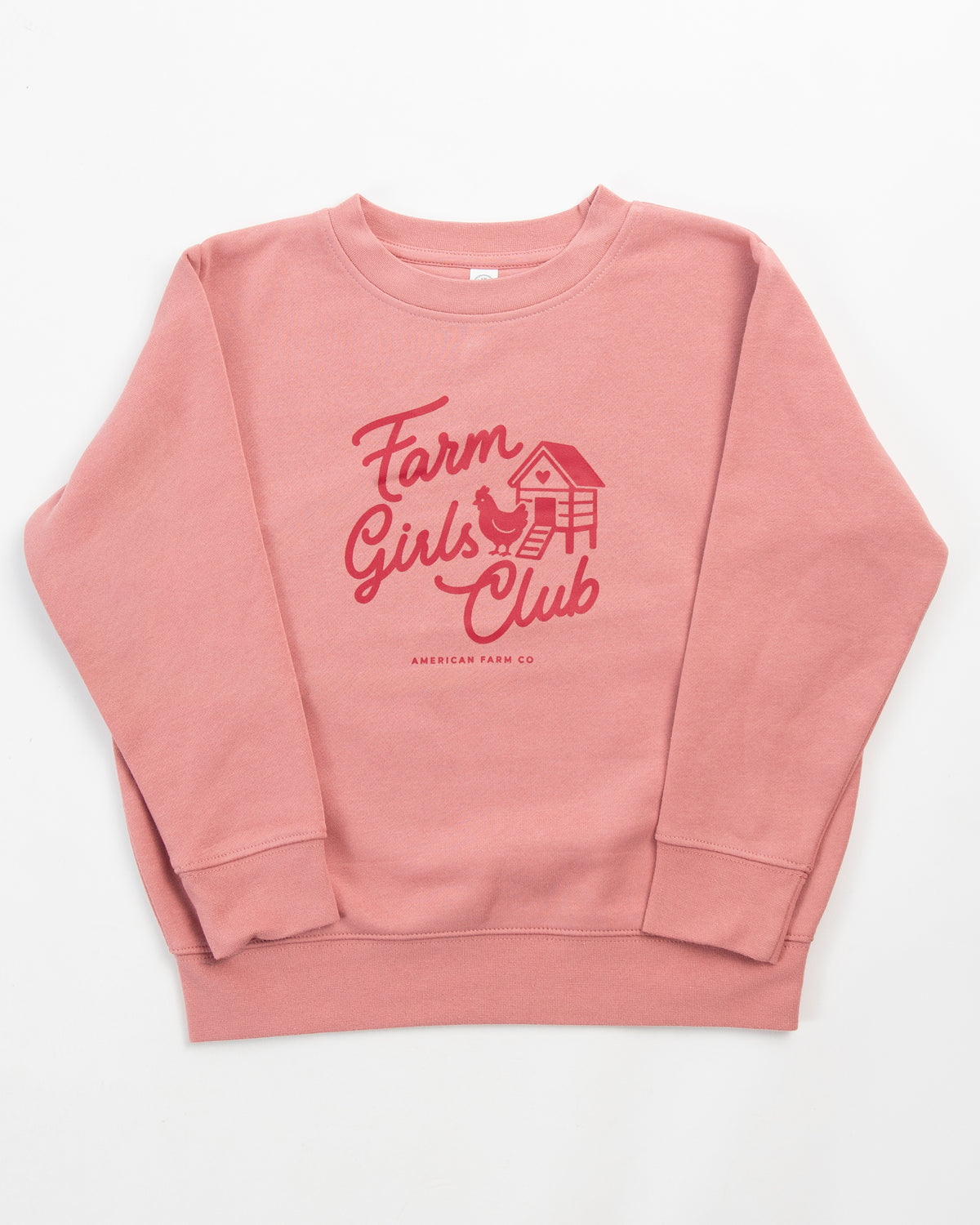 'Farm Girls Club' Toddler/Youth Crewneck