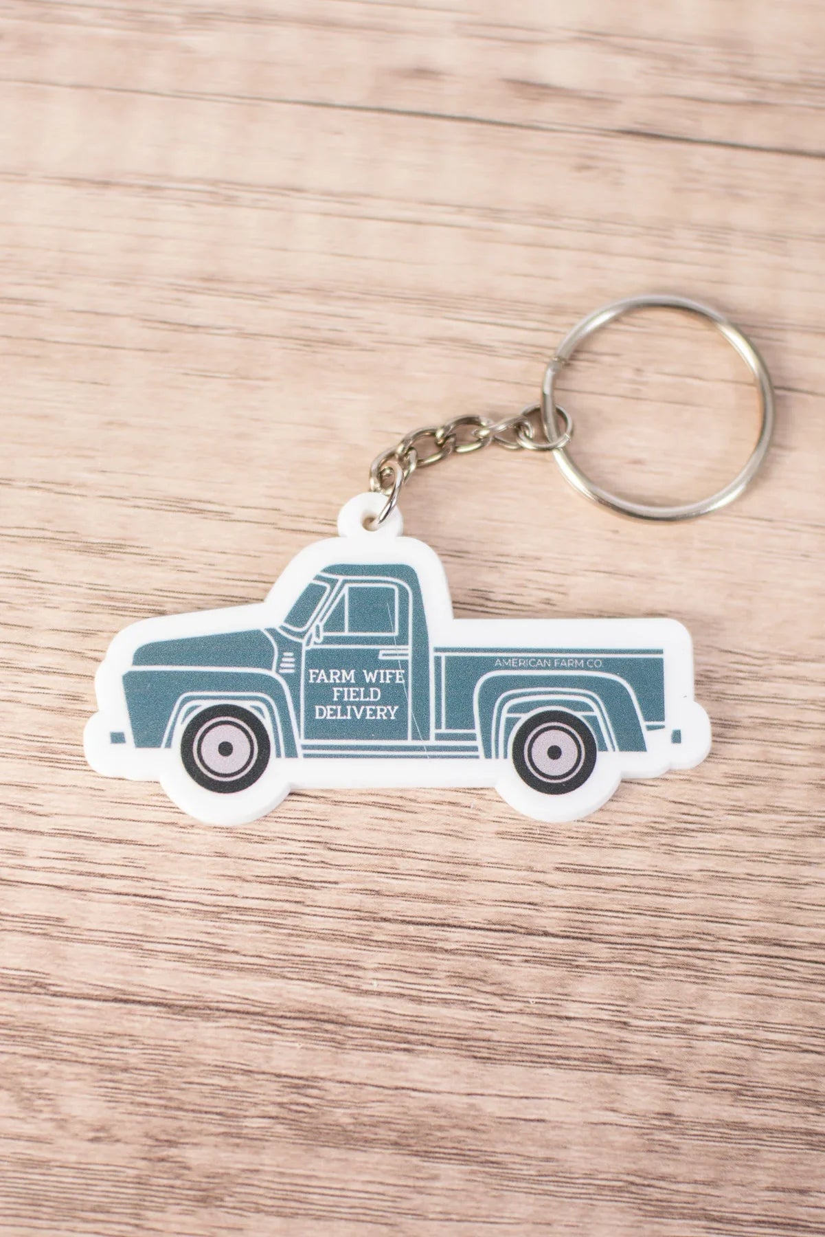 'Farm Wife Field Delivery' Keychain