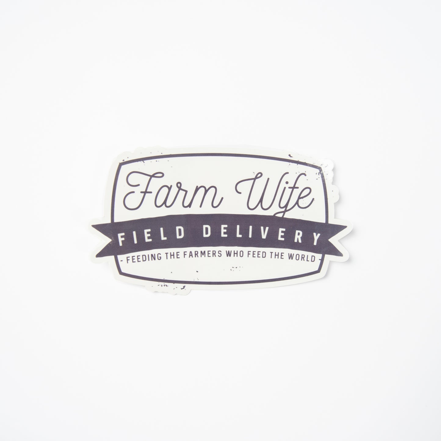 ‘Farm Wife Field Delivery’ Bumper Sticker