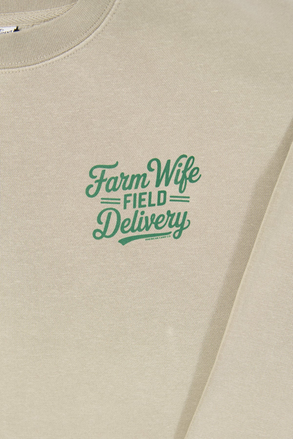 'Farm Wife Field Delivery' Crewneck - 2 sided