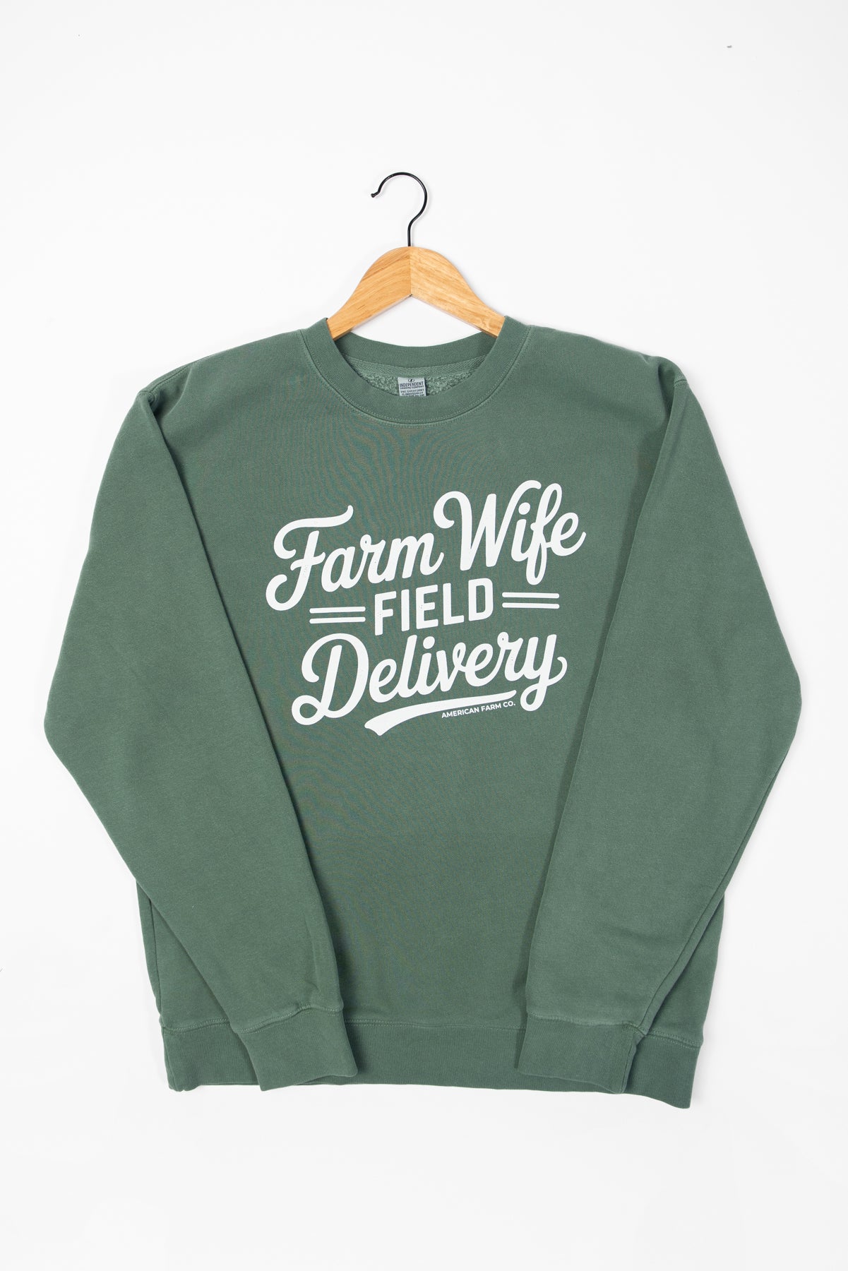 'Farm Wife Field Delivery' Crewneck