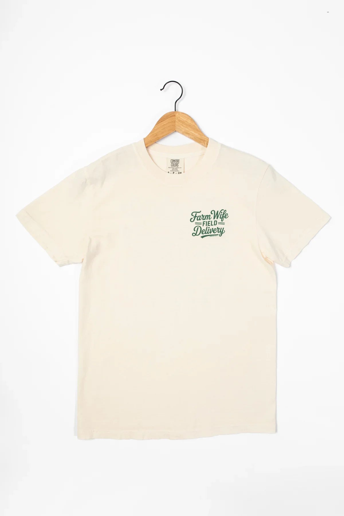 'Farm Wife Field Delivery' Tee - 2 sided