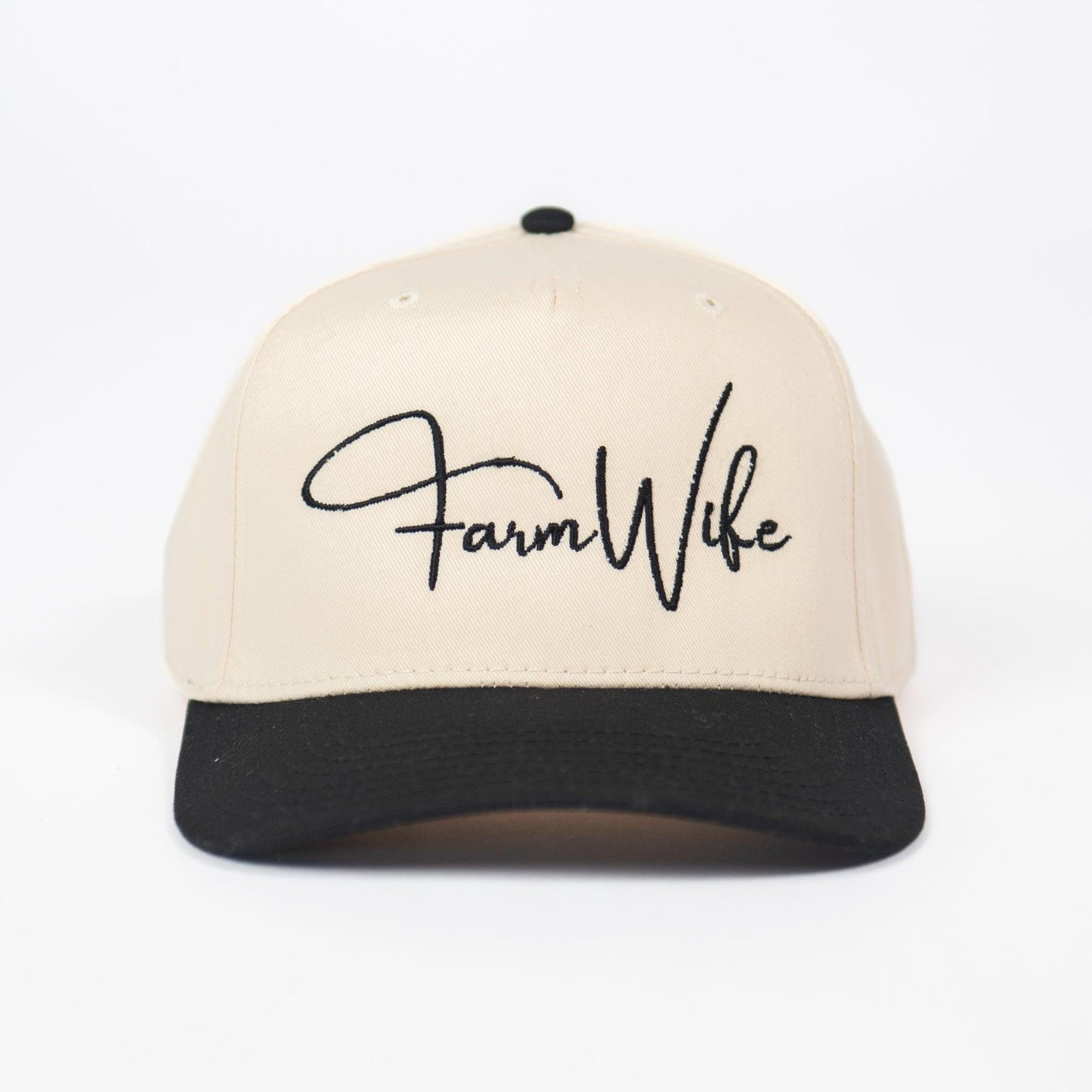 'Farm Wife' Embroidered Trucker Hat - American Farm Company