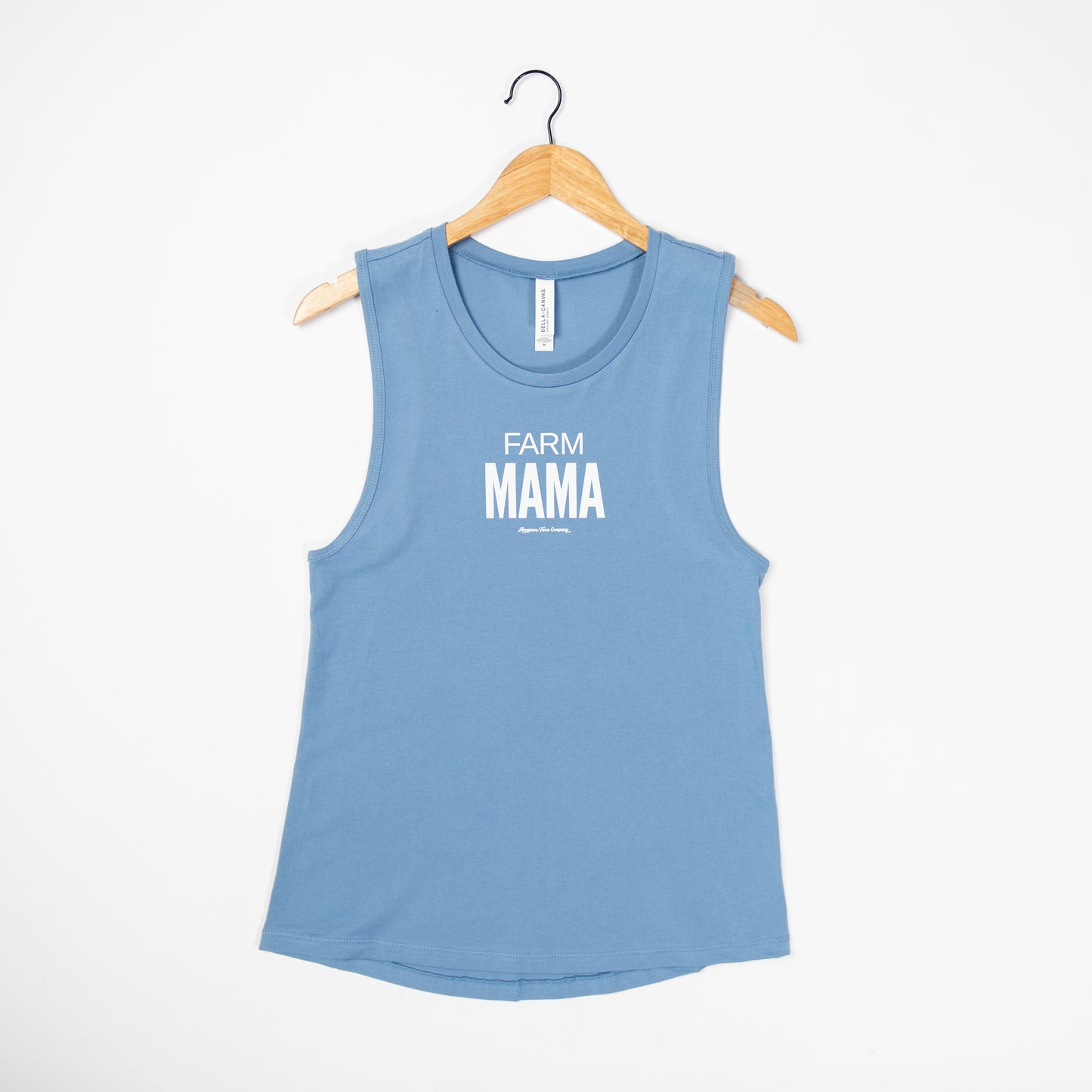 'Farm Mama' Blue Tank Top - American Farm Company