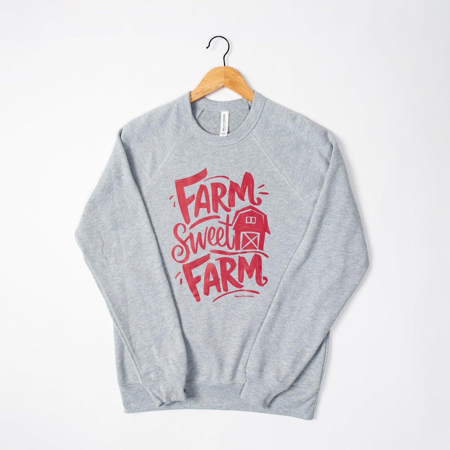 Farm Sweet Farm Grey Crewneck - American Farm Company