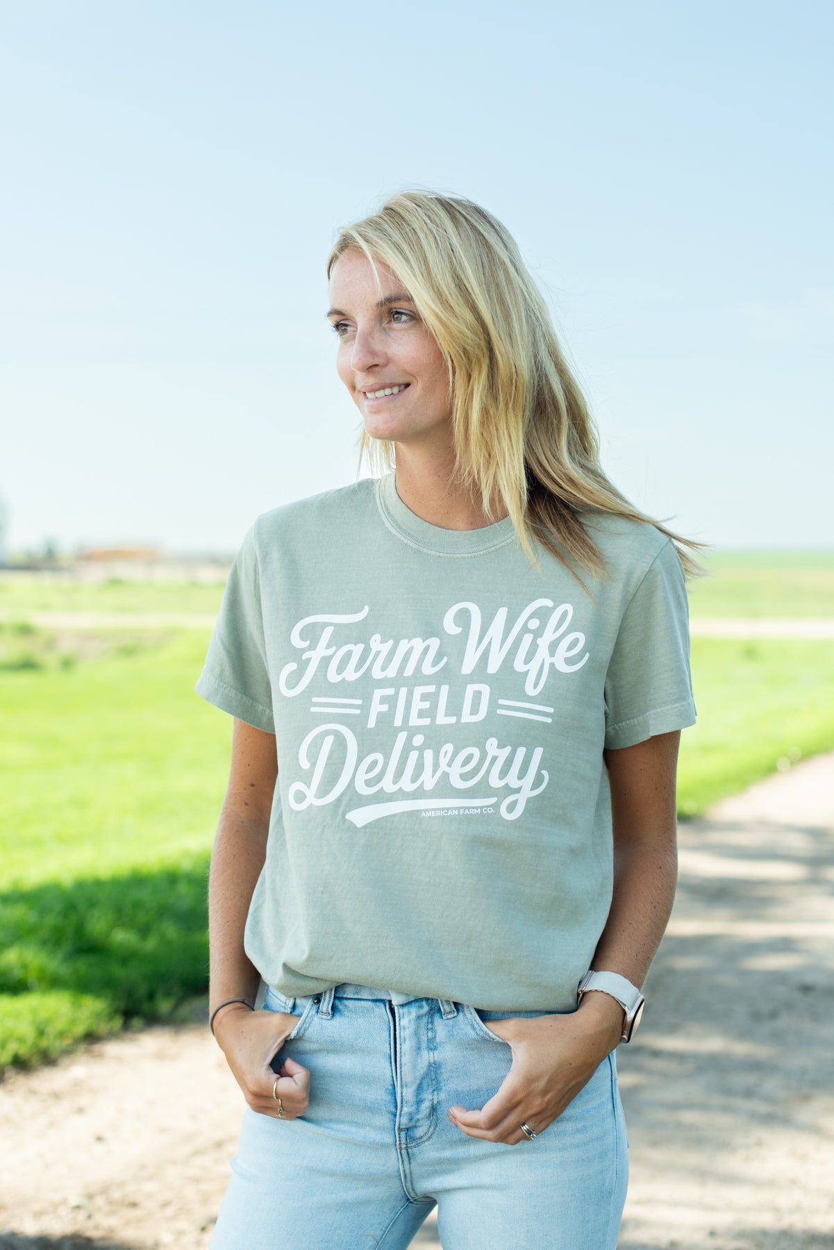 'Farm Wife Field Delivery' Tee