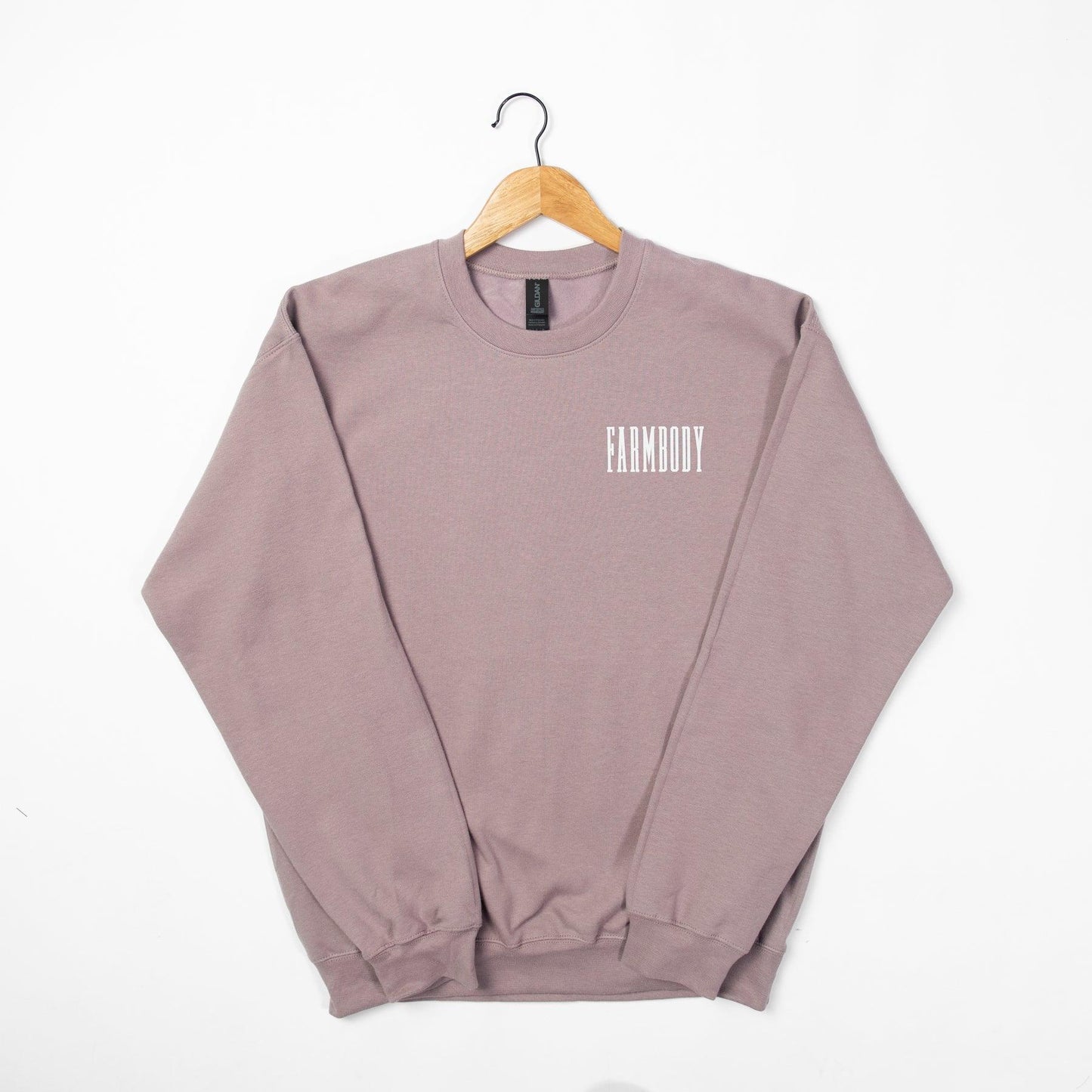 'Farmbody' Mauve Crewneck - American Farm Company