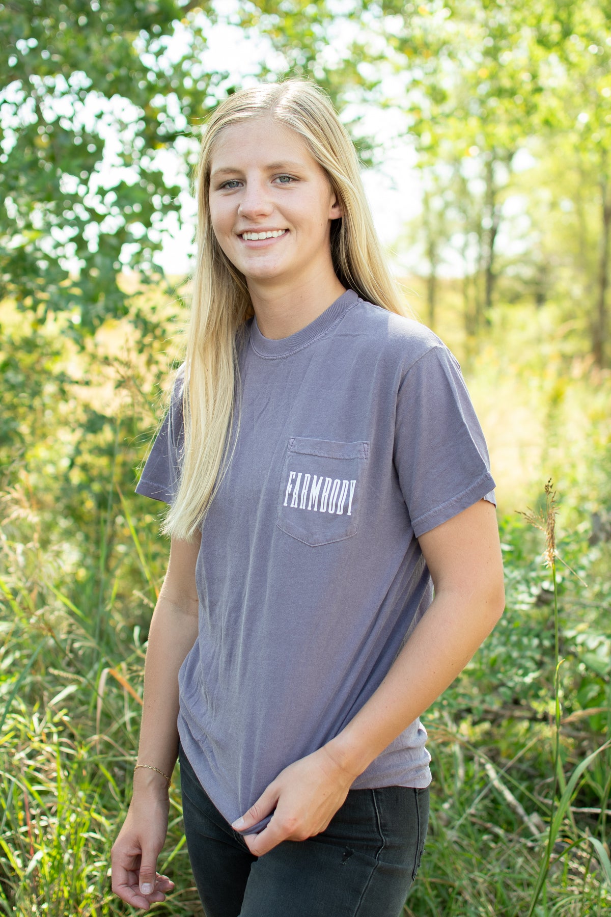 'Farmbody' Pocket Tee