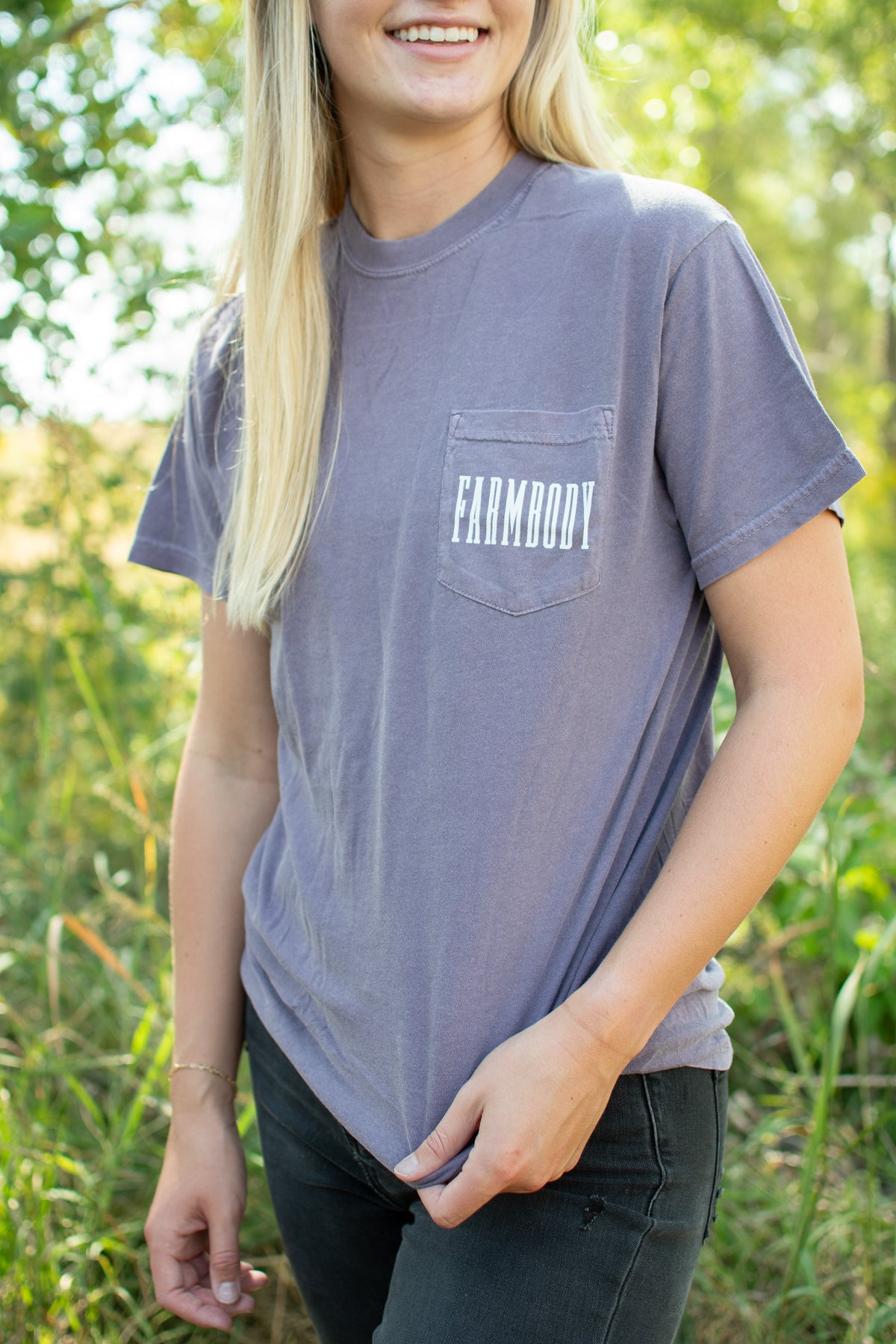 'Farmbody' Pocket Tee