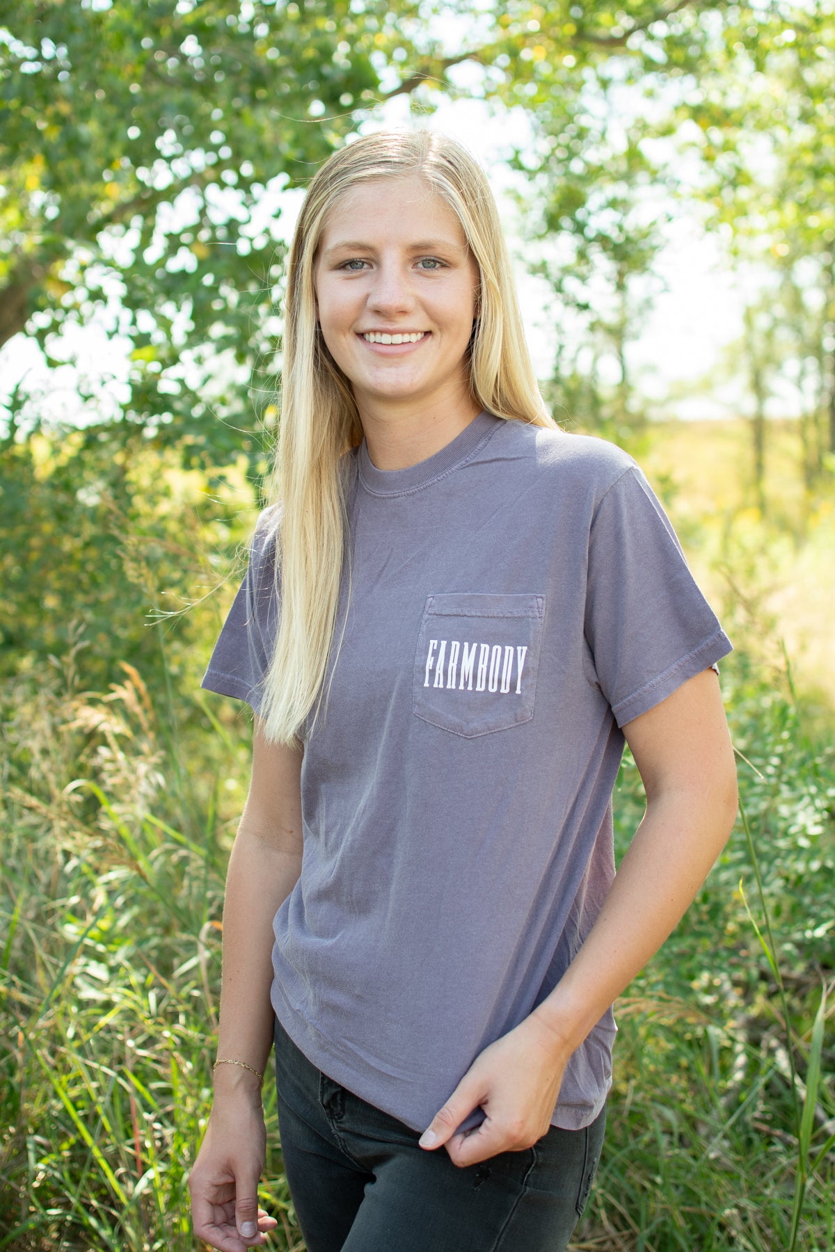'Farmbody' Pocket Tee