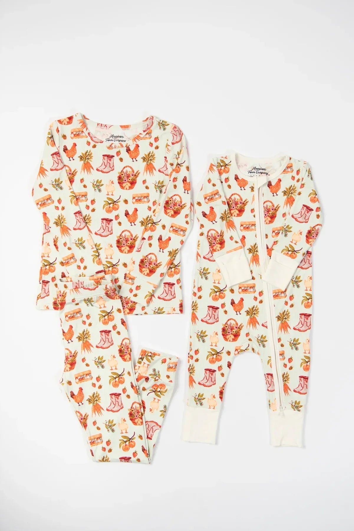 Farmer's Market Bamboo Baby Zippy