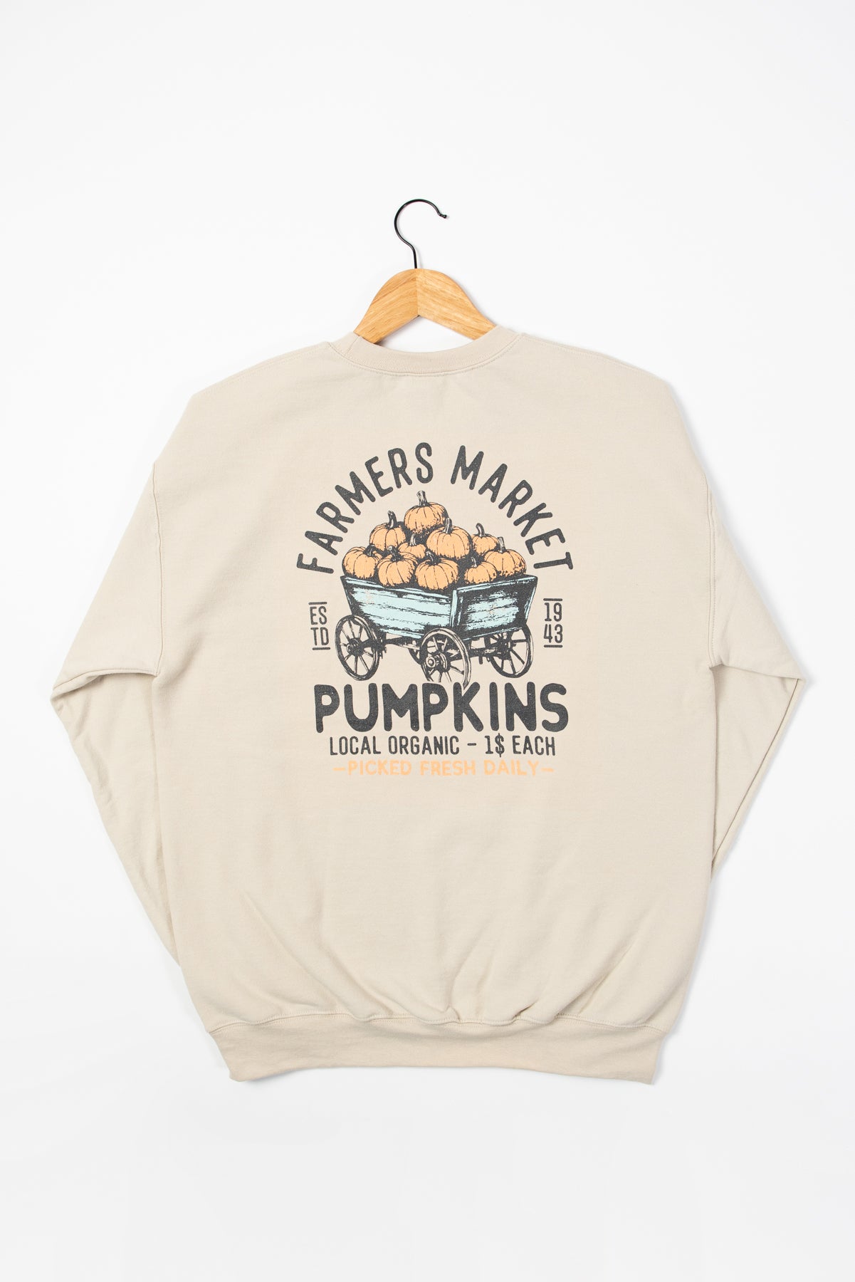 'Farmer's Market Pumpkins' Crewneck