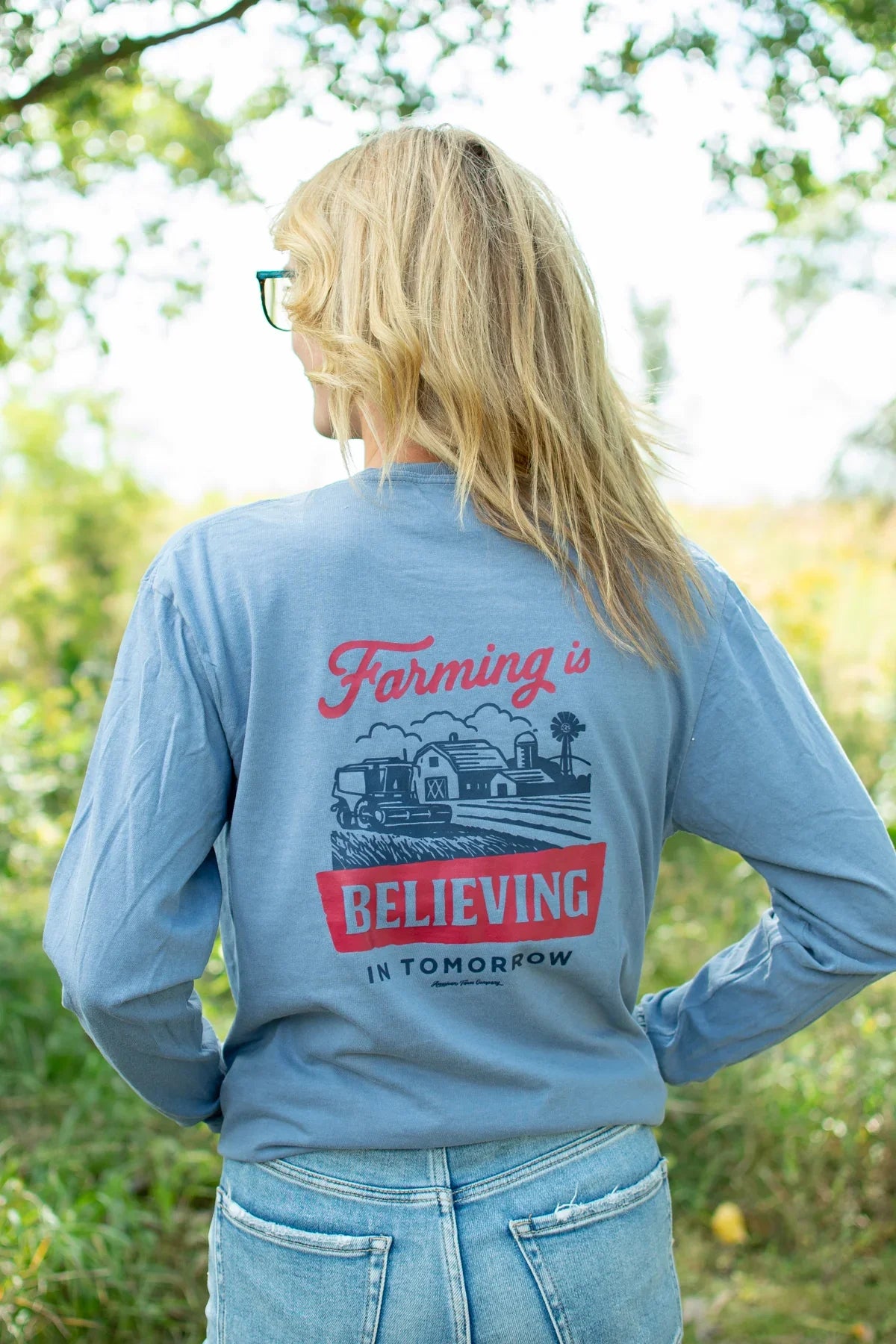 'Farming Is Believing In Tomorrow' Long Sleeve