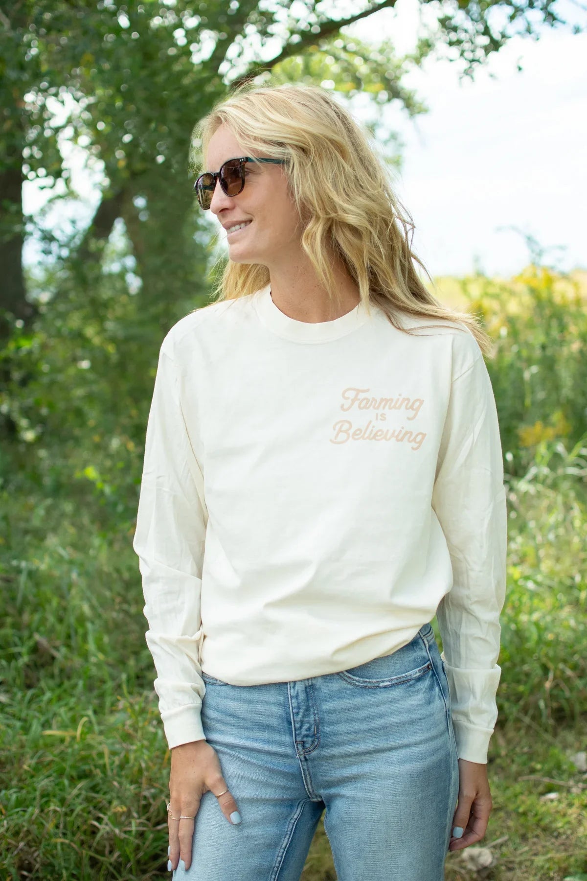'Farming Is Believing' Long Sleeve