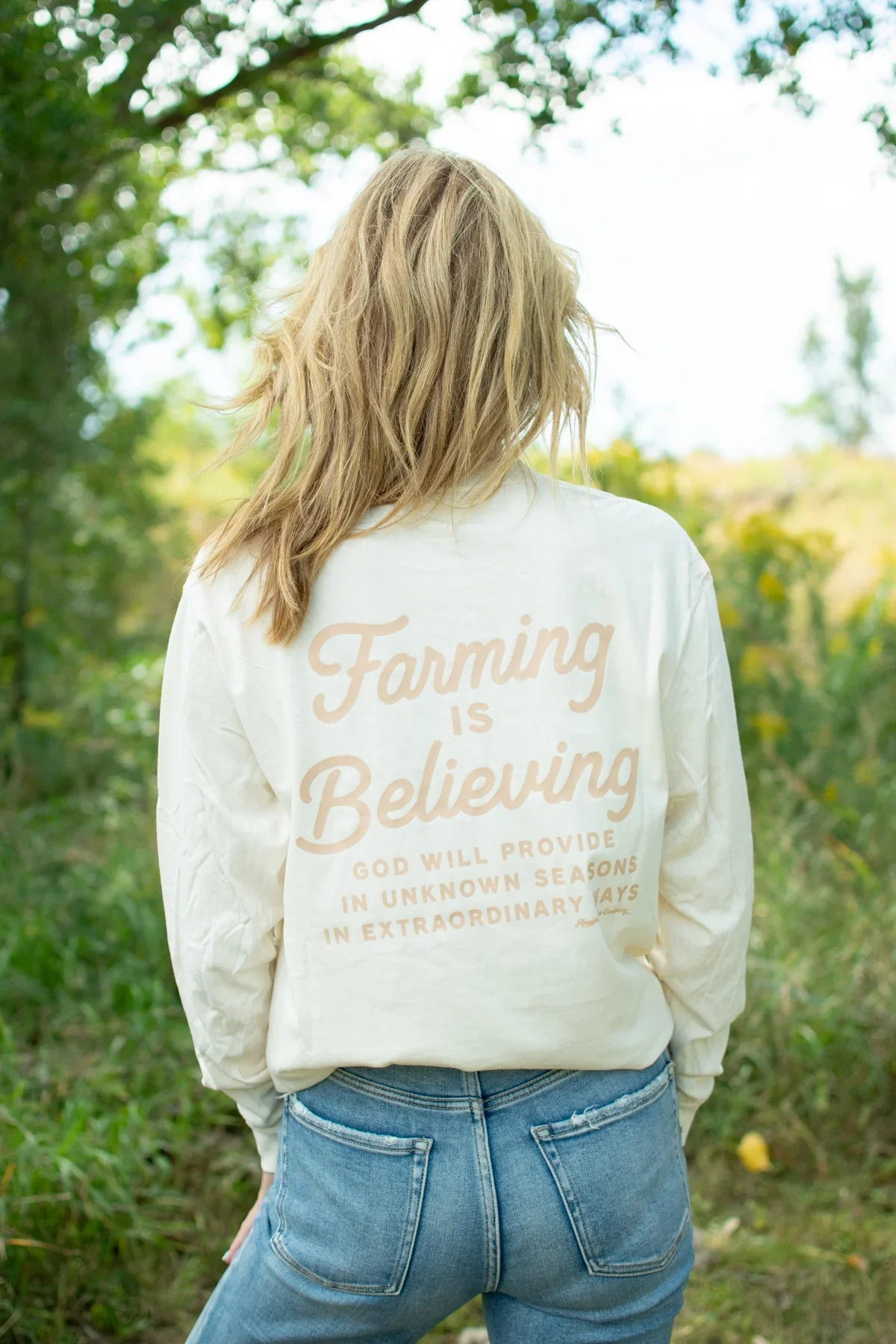 'Farming Is Believing' Long Sleeve