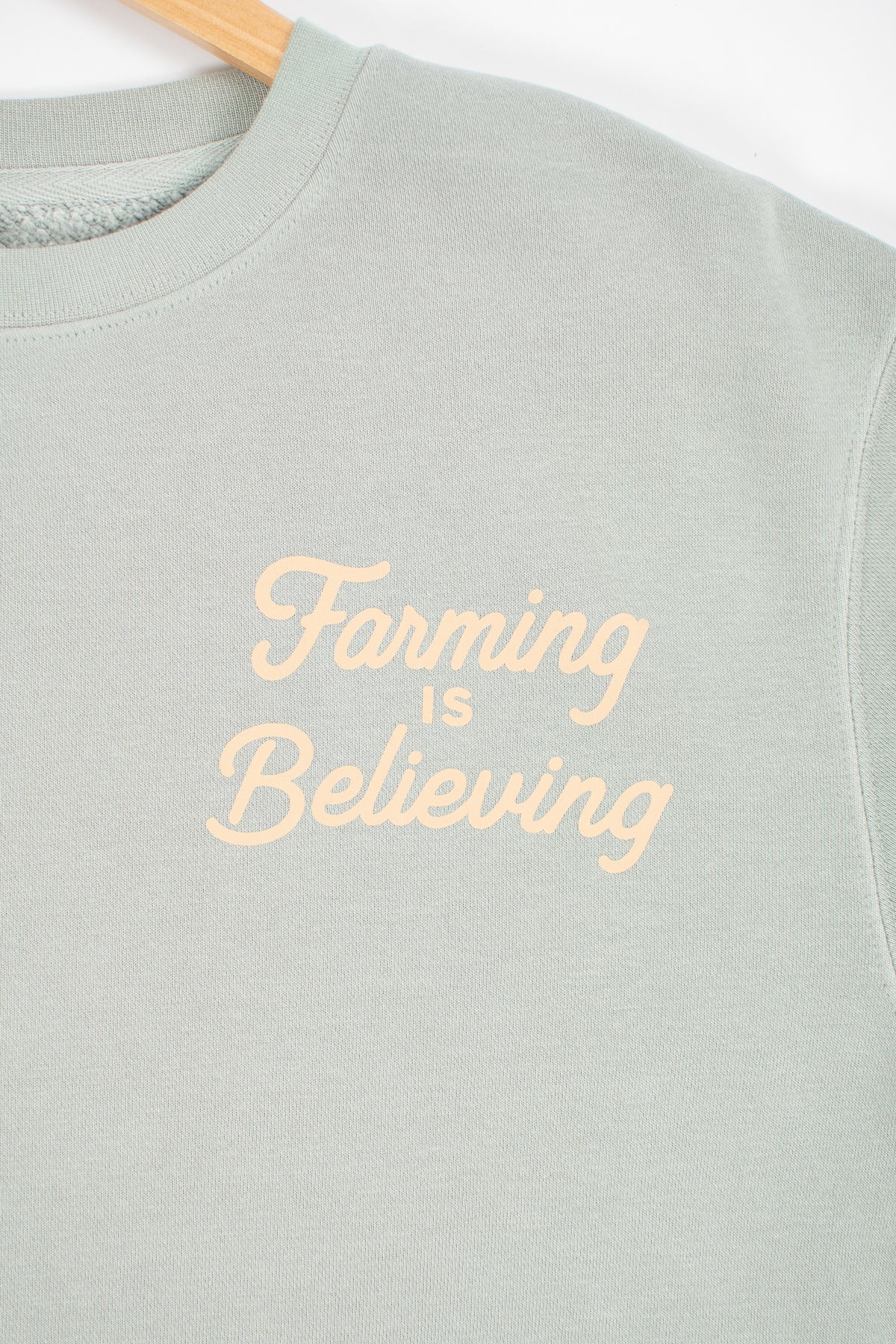 'Farming Is Believing' Crewneck