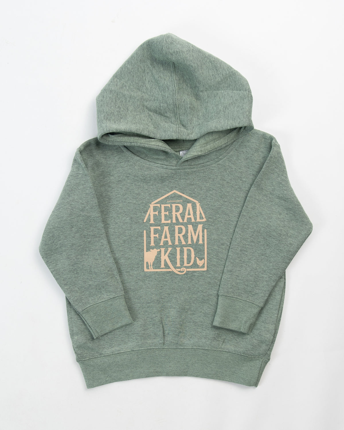 'Feral Farm Kid' Toddler/Youth Hoodie