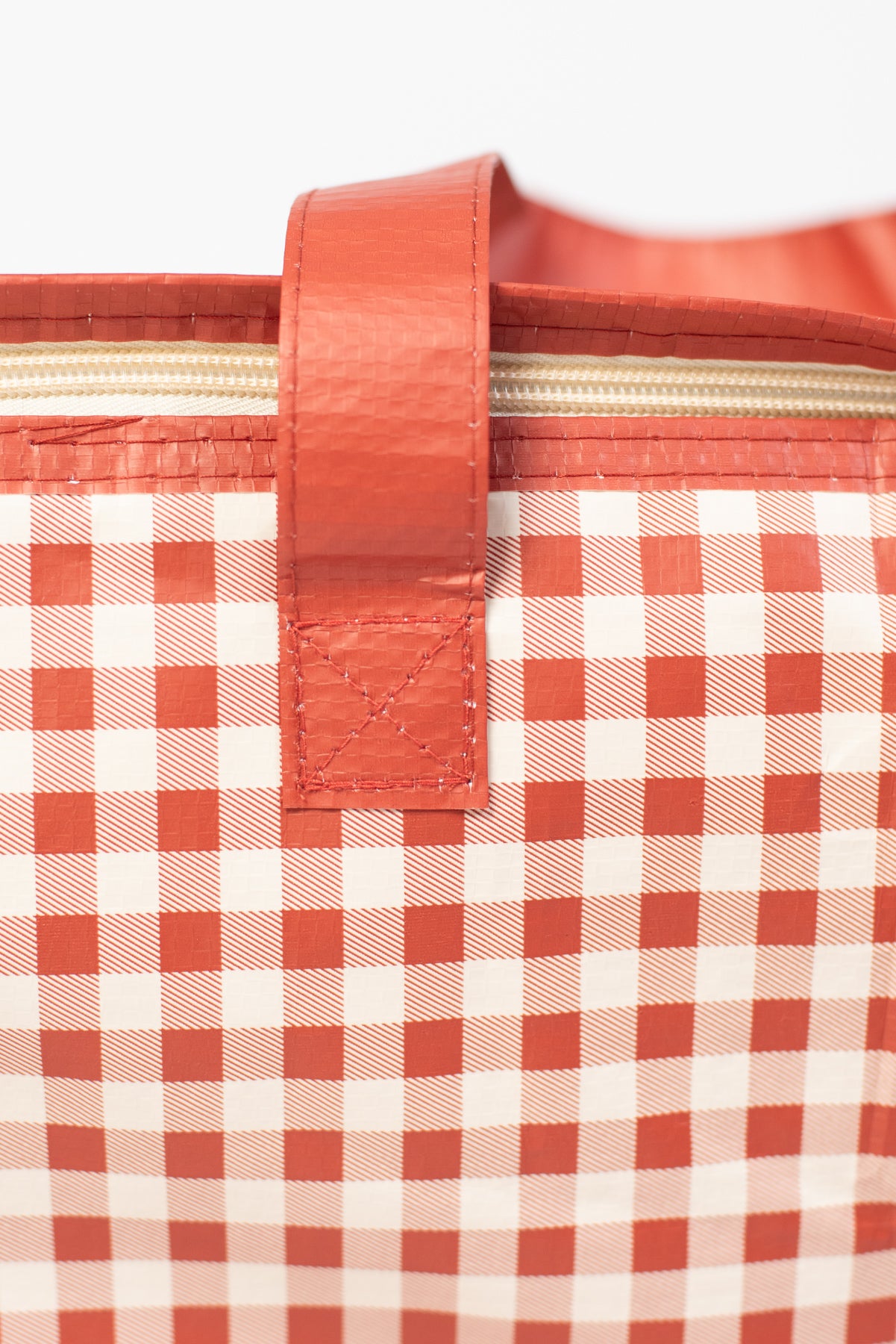 Field Delivery Meal Bag - Rust Gingham