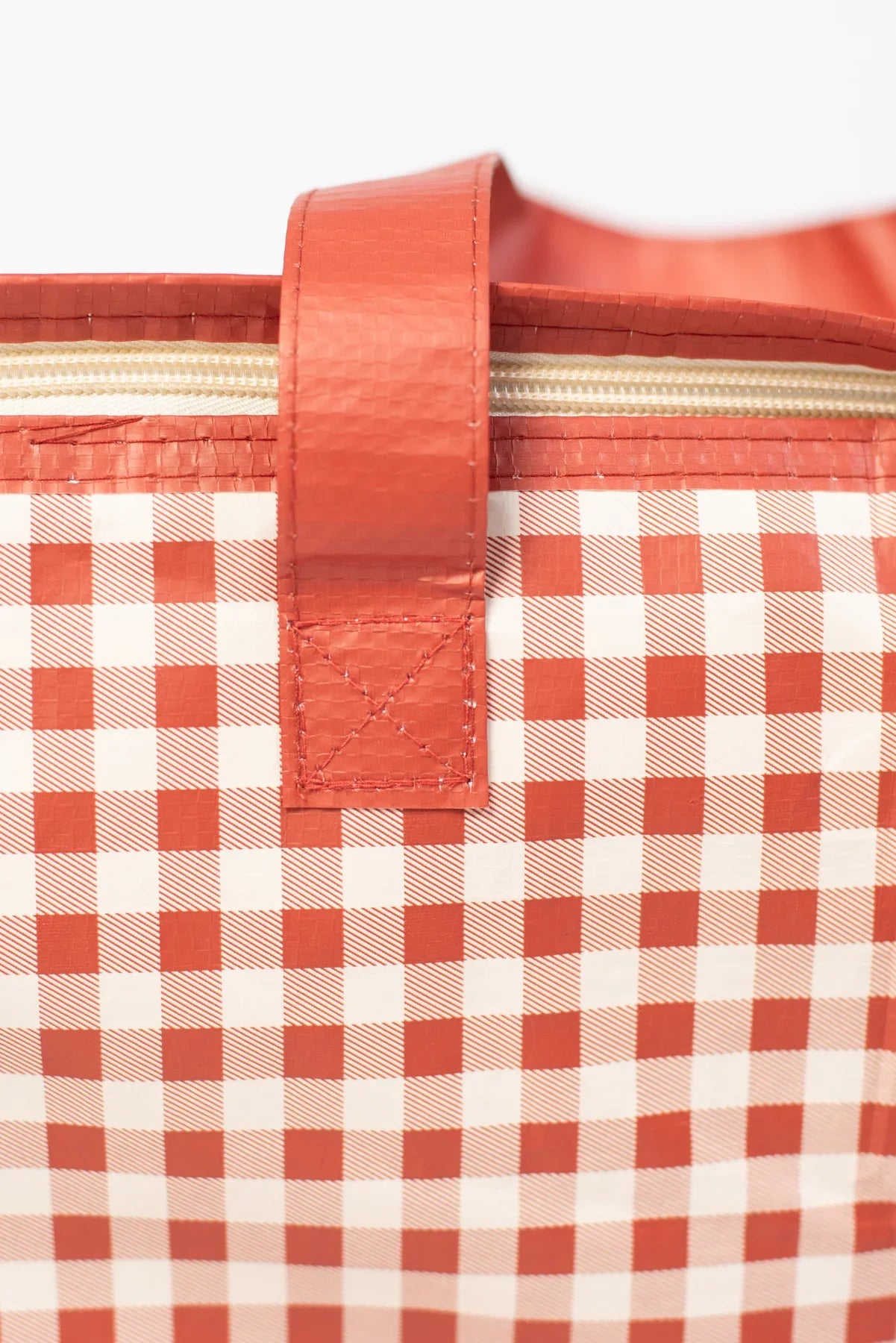 Field Delivery Meal Bag - Rust Gingham