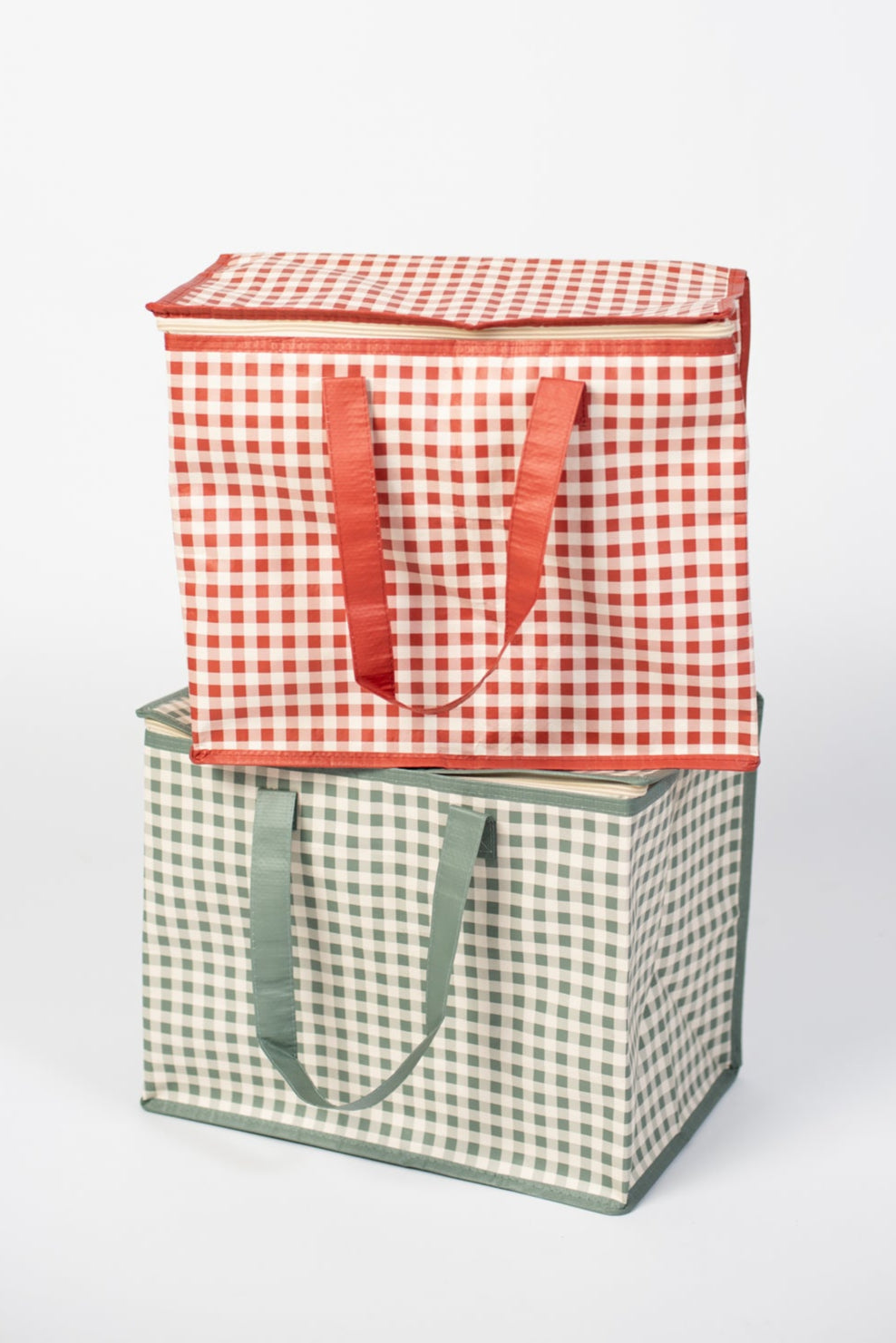 Field Delivery Meal Bag - Sage Gingham
