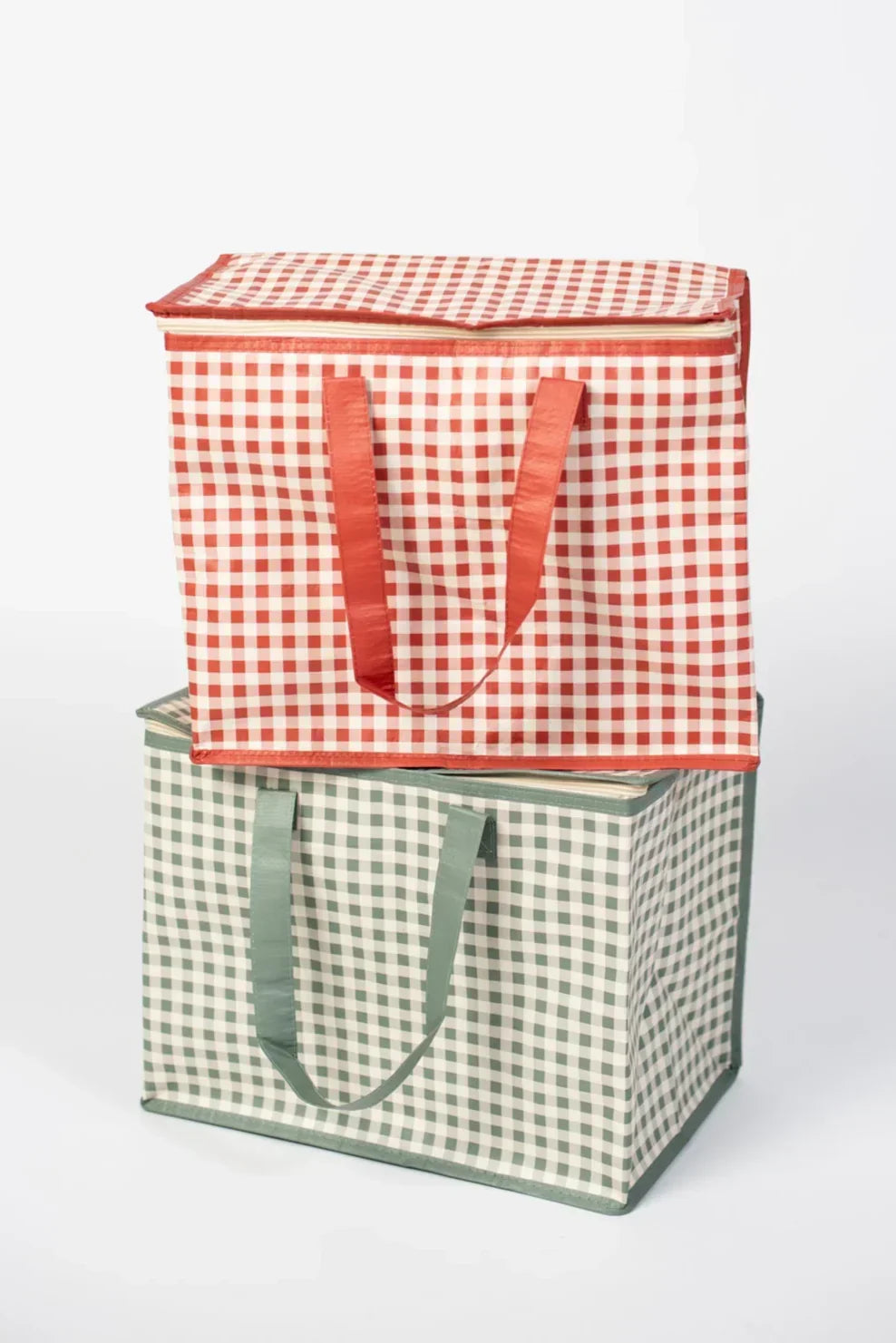Field Delivery Meal Bag - Rust Gingham