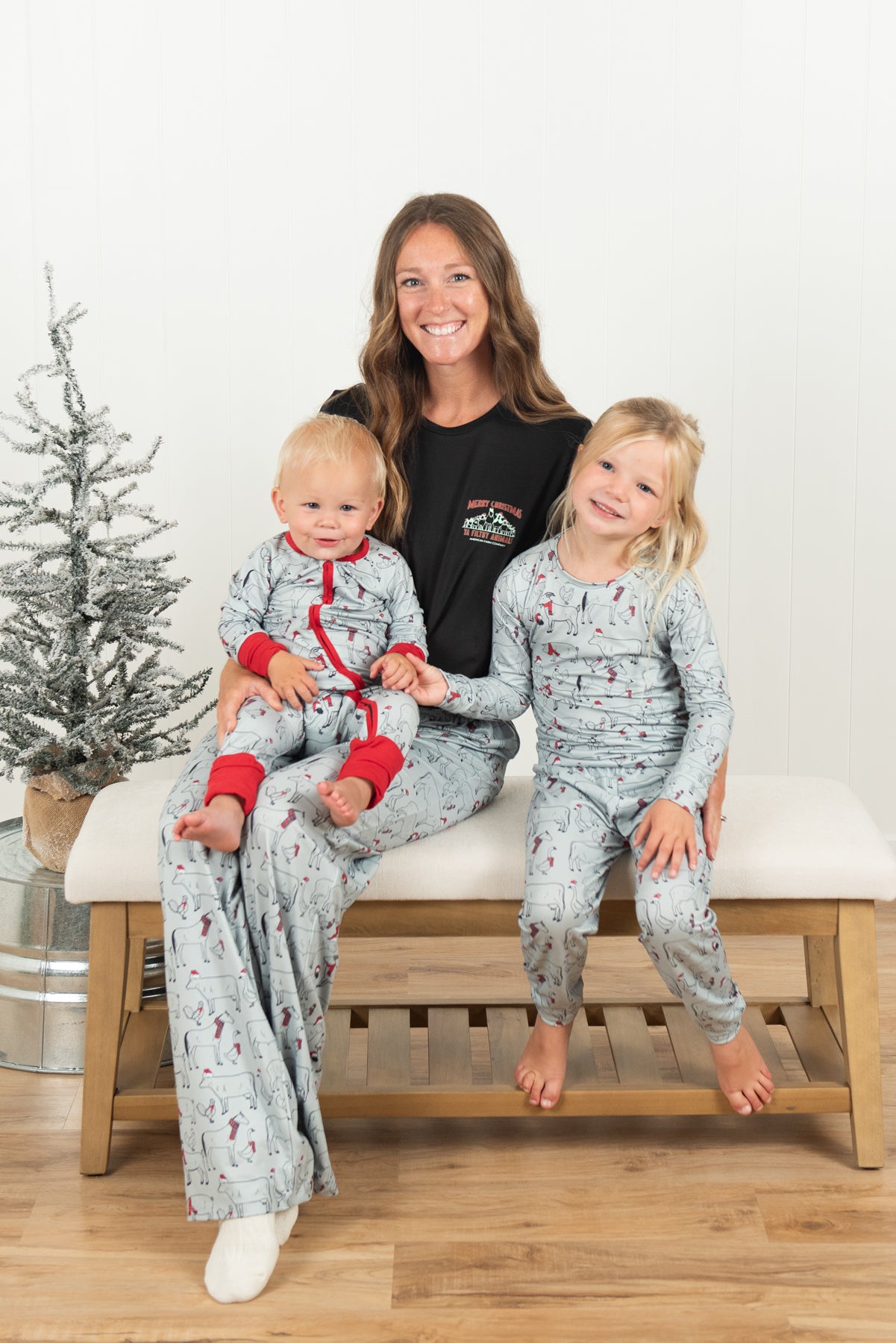 Filthy Animal Christmas Adult Pajama Shirt *PREORDER*