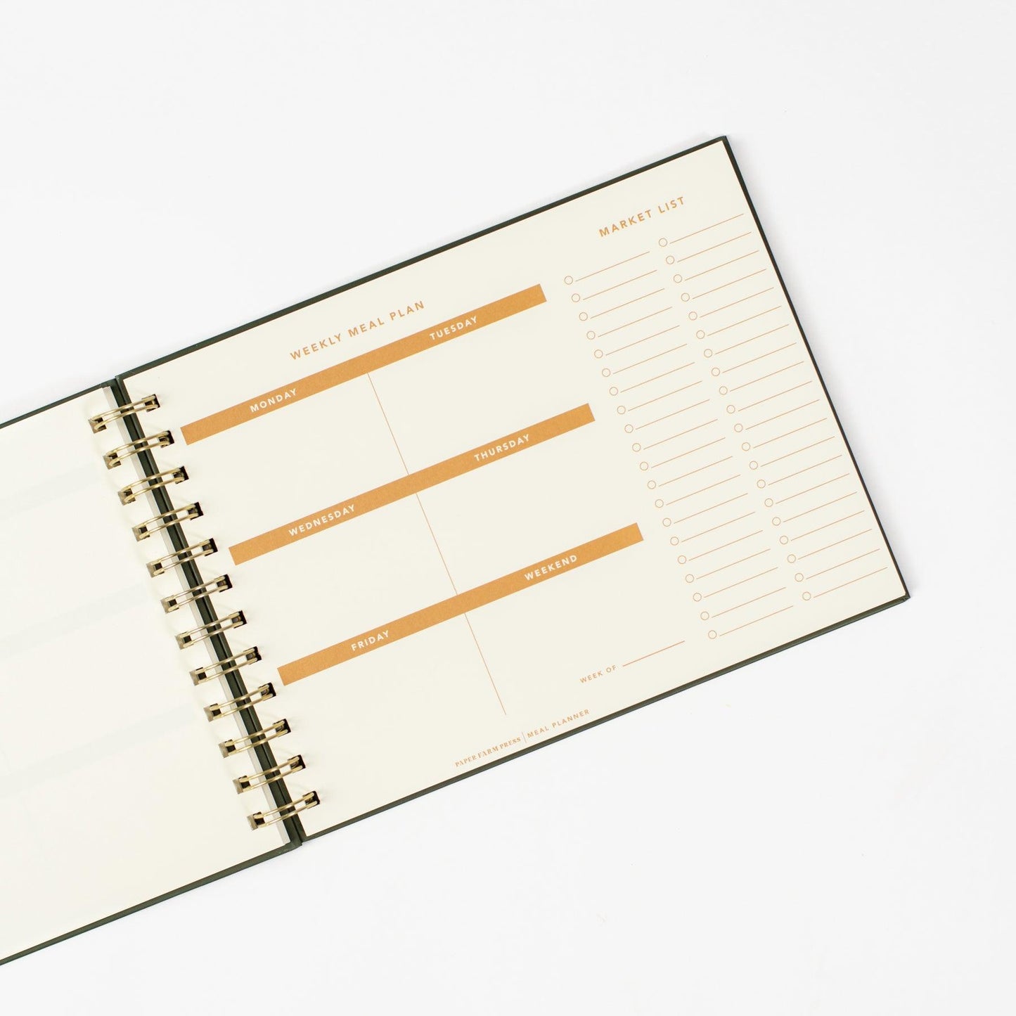 Floral Farm Fresh Weekly Meal Planner - American Farm Company