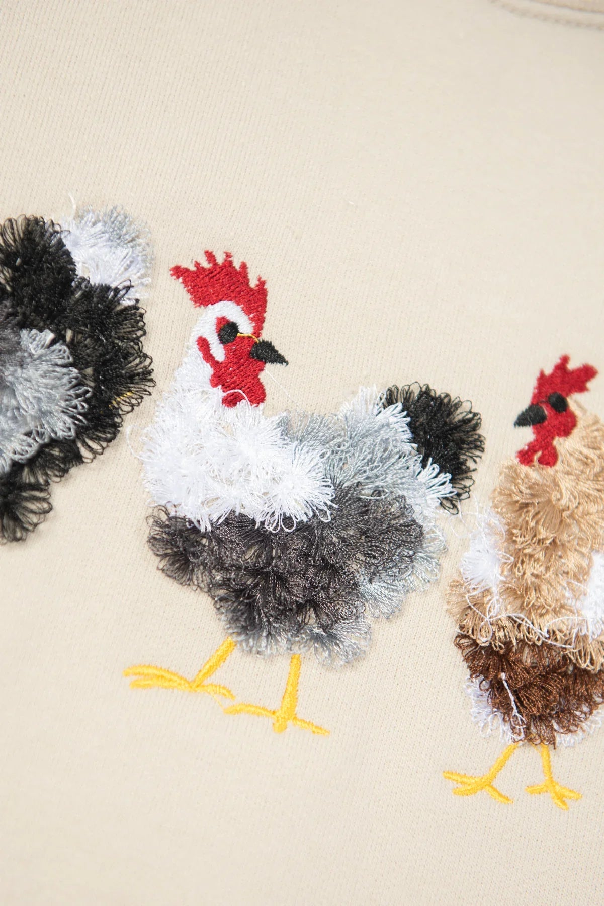 Fluffy Chicken Crewneck