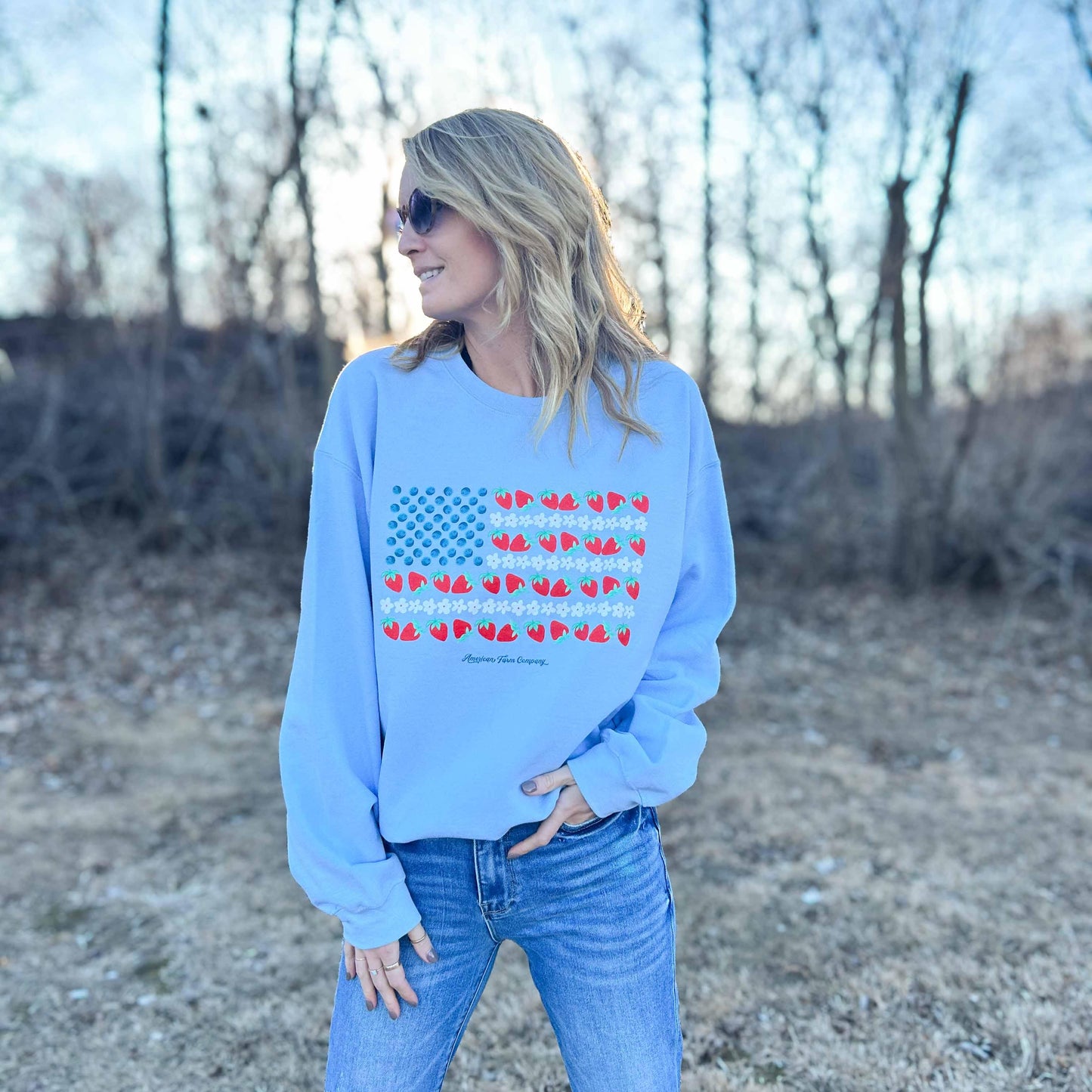 Fruit Flag Crewneck - American Farm Company