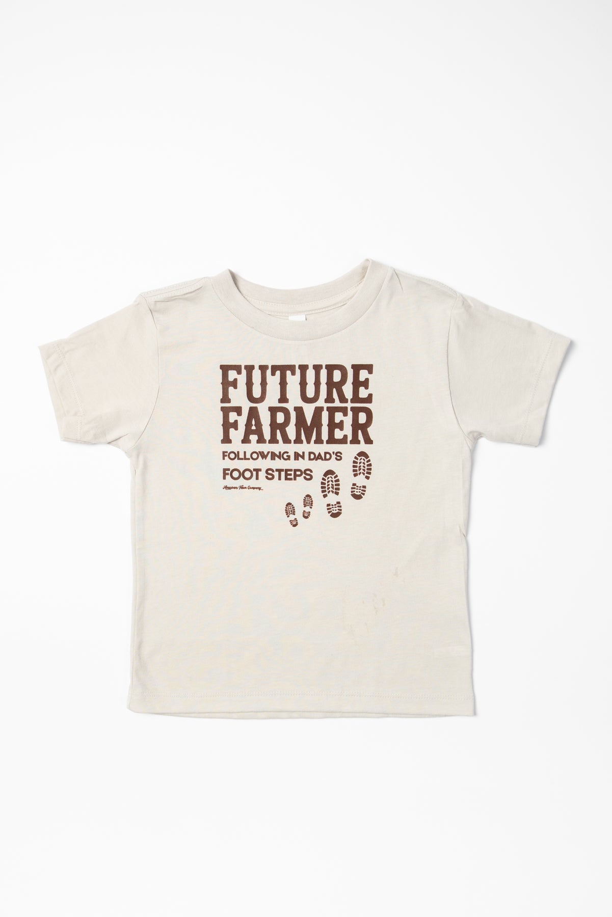 'Future Farmer - Following in Dad's Foot Steps' Toddler/Youth Tee