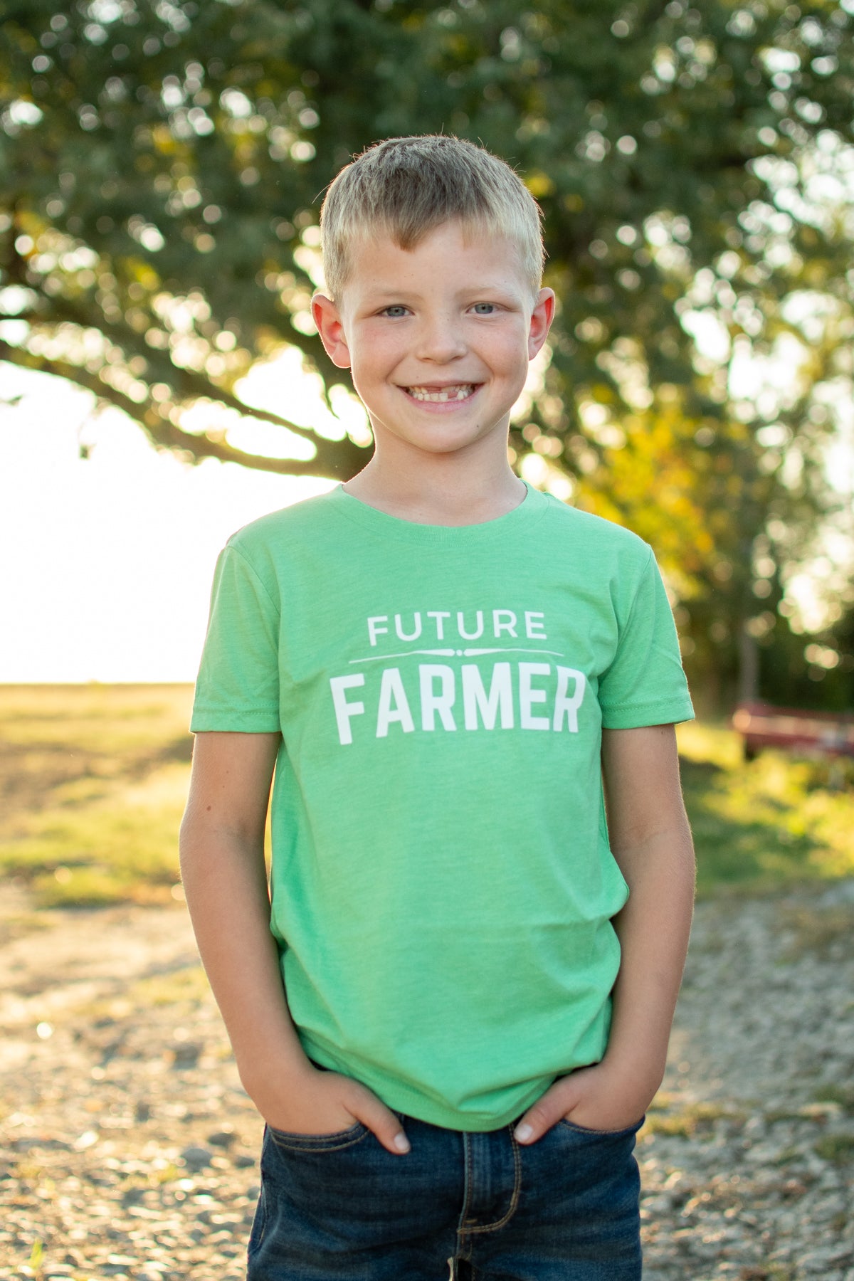 'Future Farmer' Green Tee - Onesie, Toddler, Youth