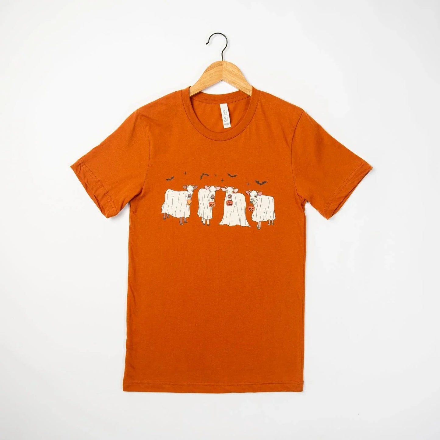 Ghost Cows Burnt Orange Tee - American Farm Company