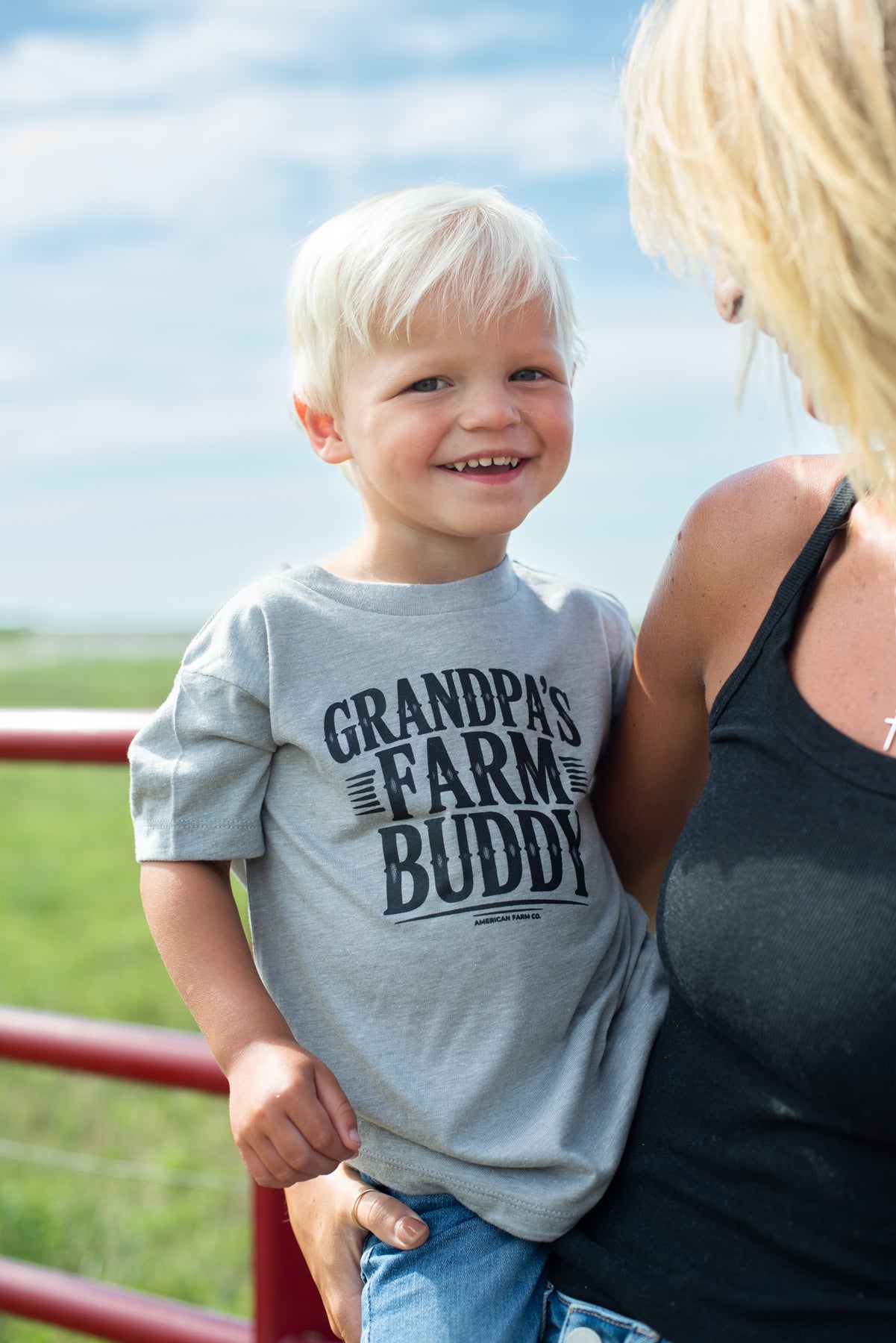 'Grandpa's Farm Buddy' Toddler/Youth Tee