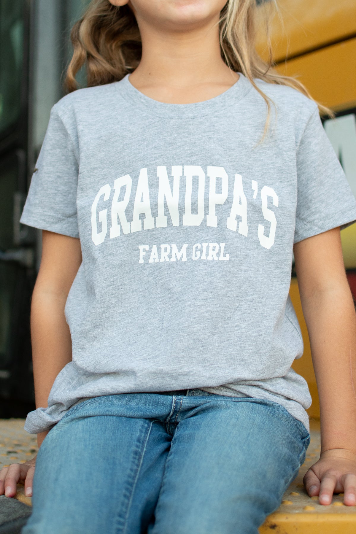 'Grandpa's Farm Girl' Toddler/Youth Tee