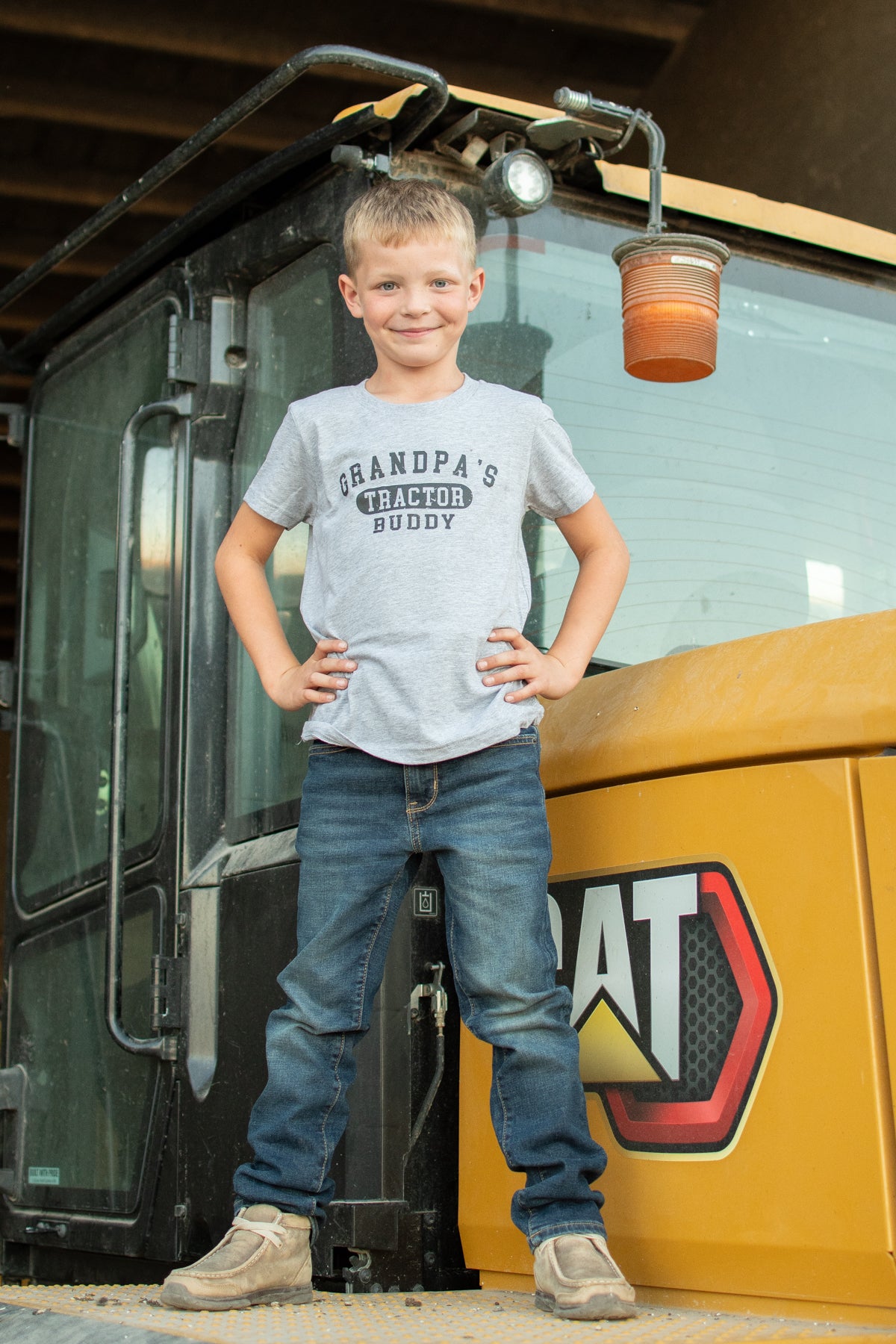 'Grandpa's Tractor Buddy' Toddler/Youth Tee