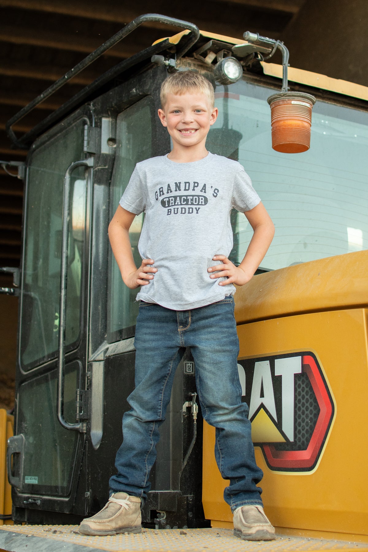 'Grandpa's Tractor Buddy' Toddler/Youth Tee