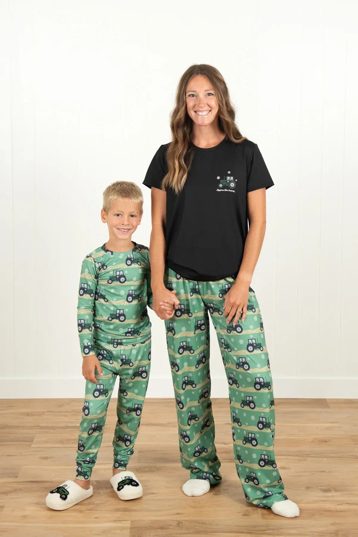 Green Tractor Christmas Adult Pajama Pants *PREORDER*